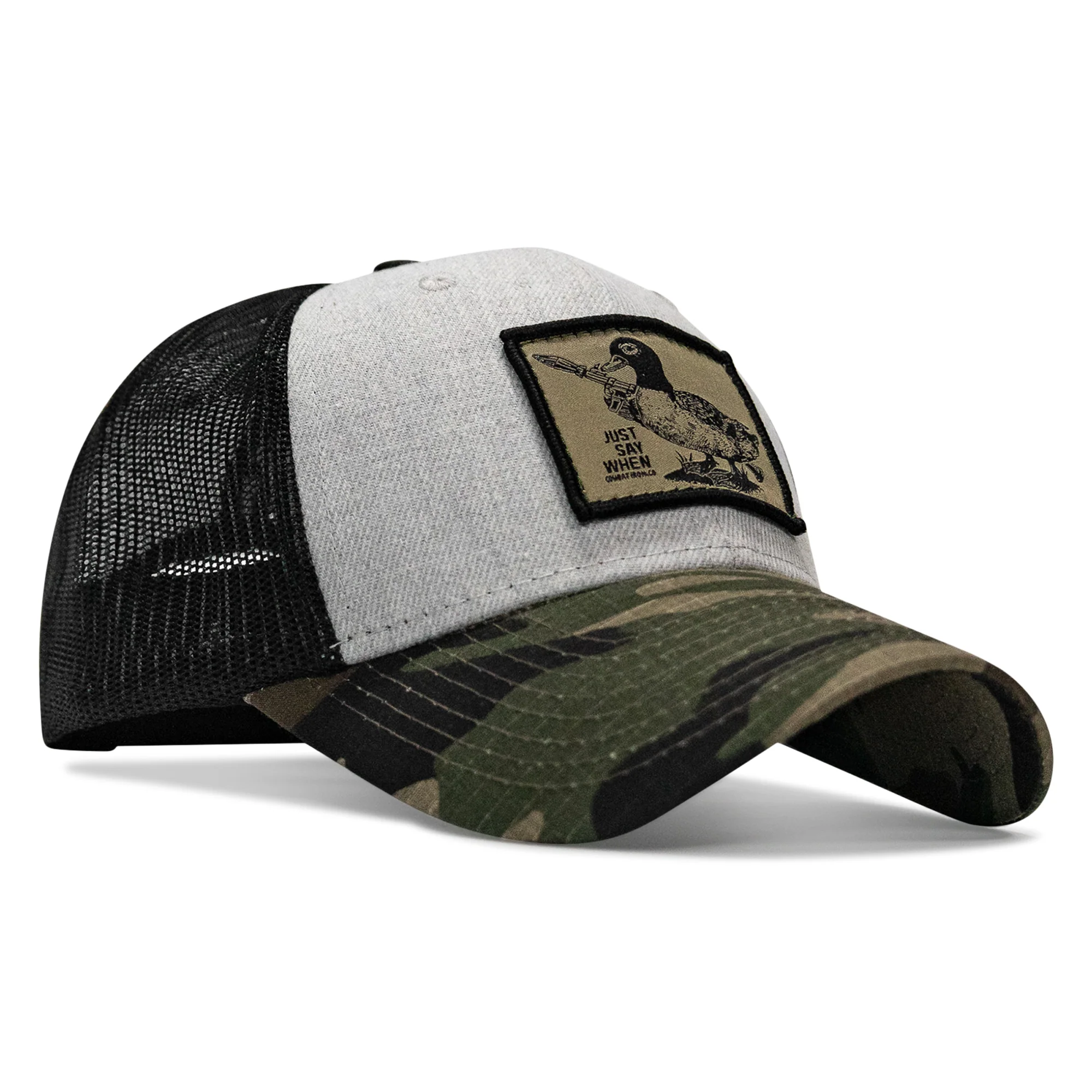 Just Say When Patch Original Ripstop Snapback Hat - Image 47