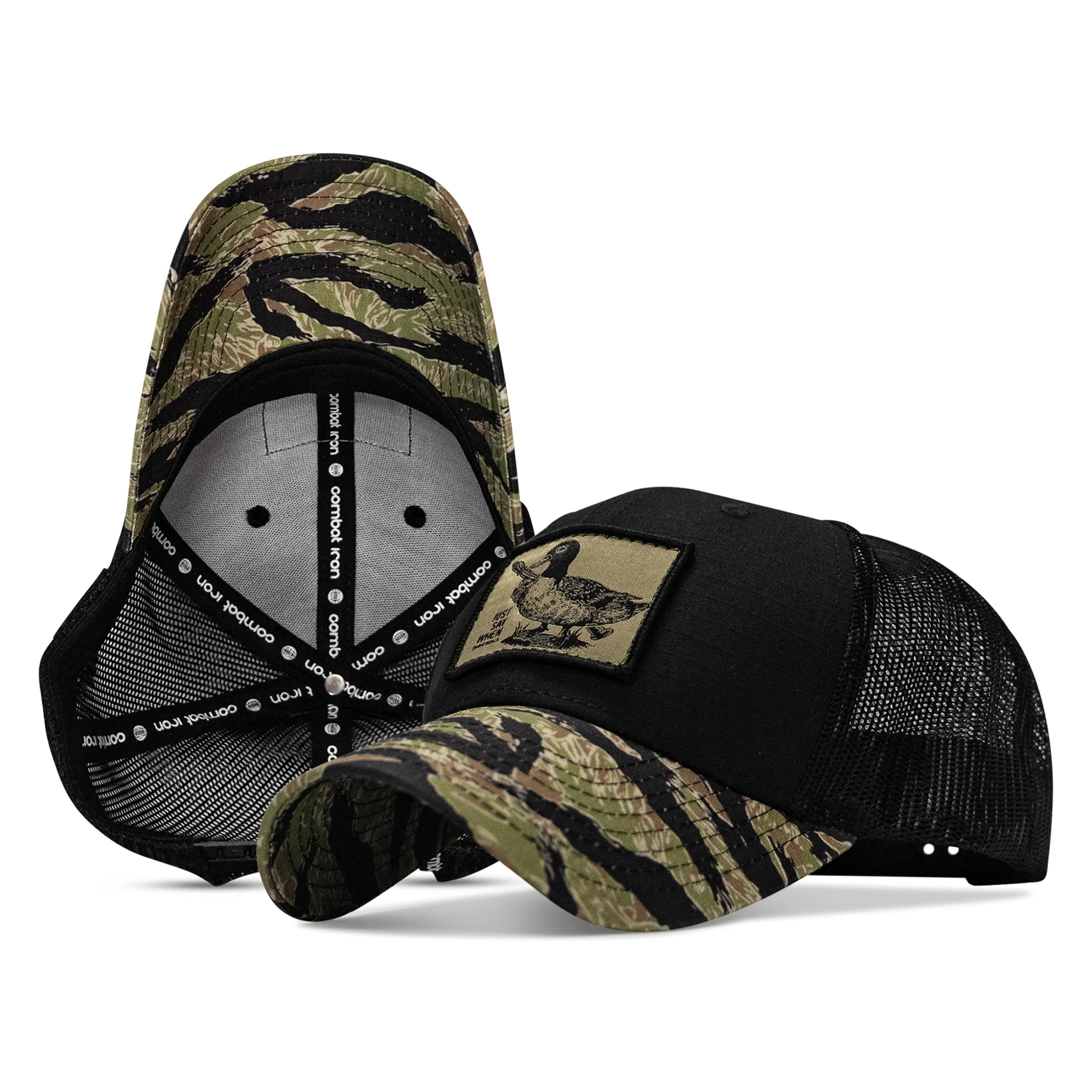 Just Say When Patch Original Ripstop Snapback Hat - Image 51