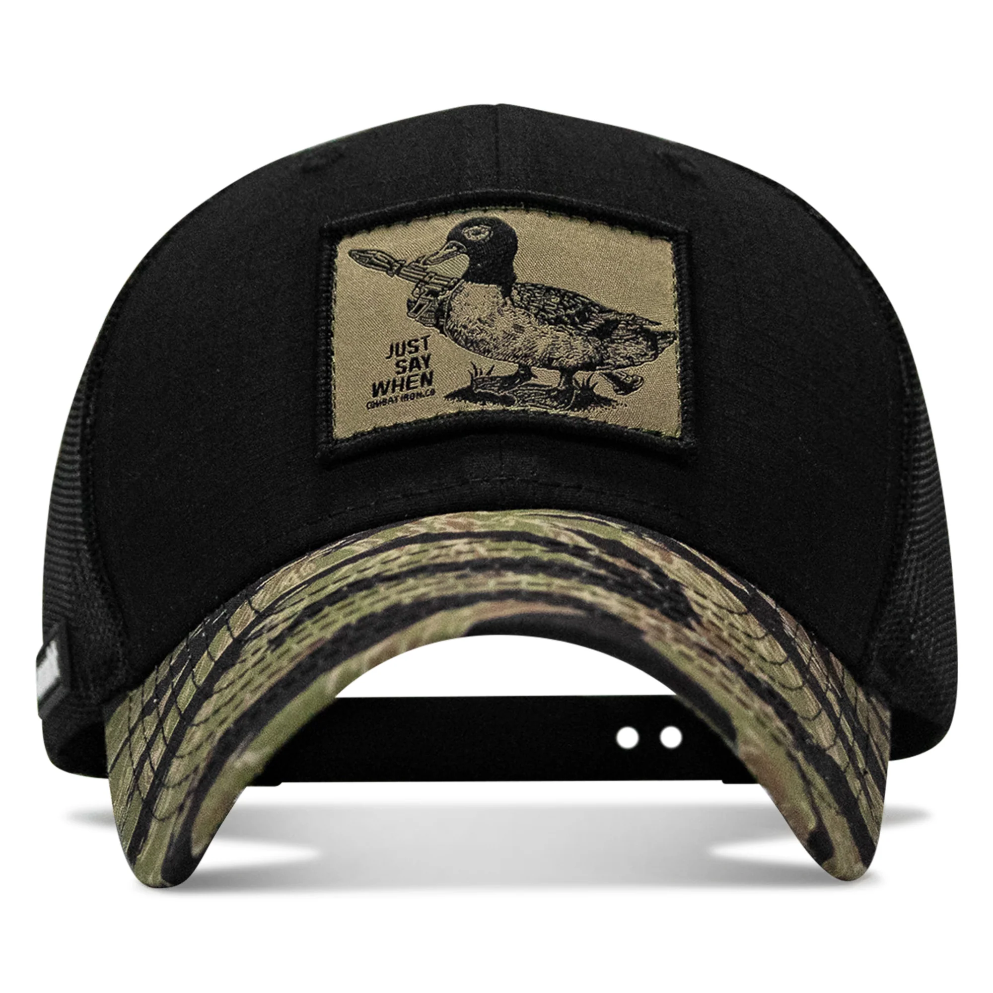 Just Say When Patch Original Ripstop Snapback Hat - Image 52