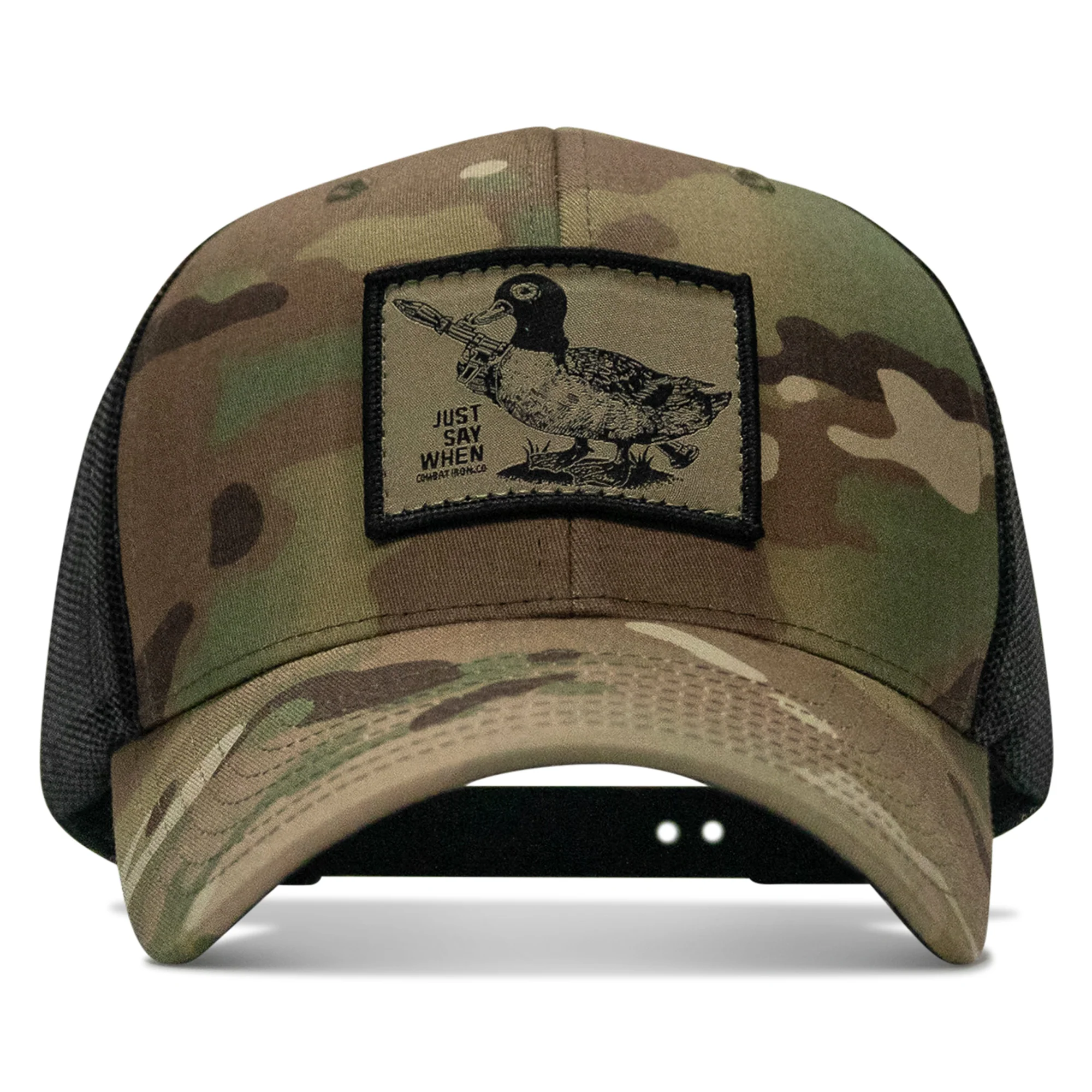 Just Say When Patch Snapback Hat - Image 13