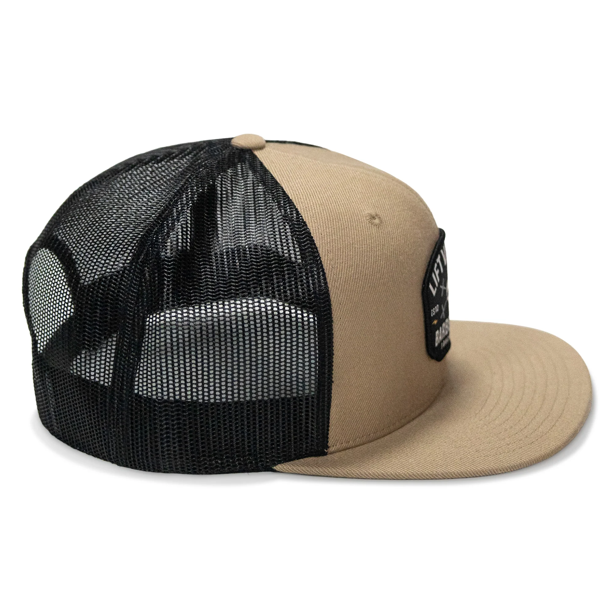 Lift Violent Barbell Co Patch Flatbill Snapback Hat - Image 11
