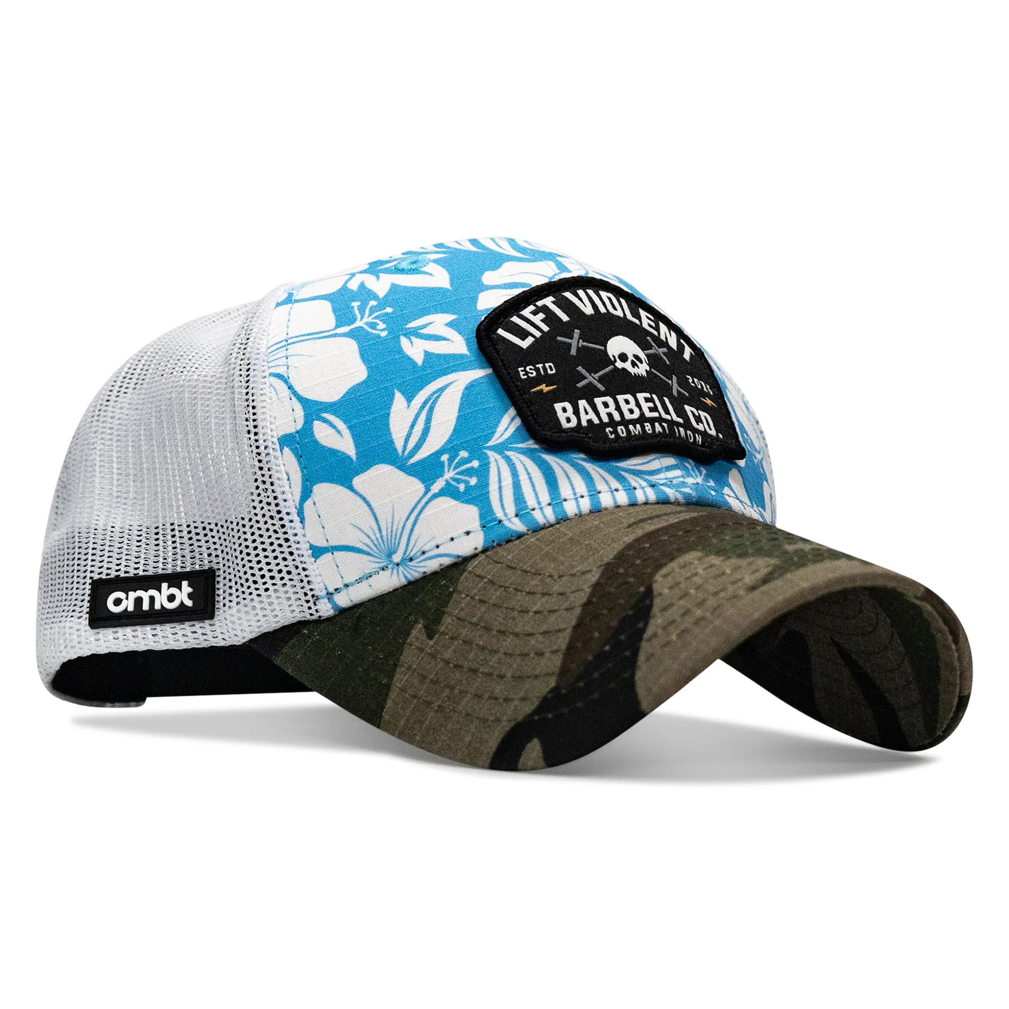 Lift Violent Barbell Co Patch Original Ripstop Snapback Hat - Image 19