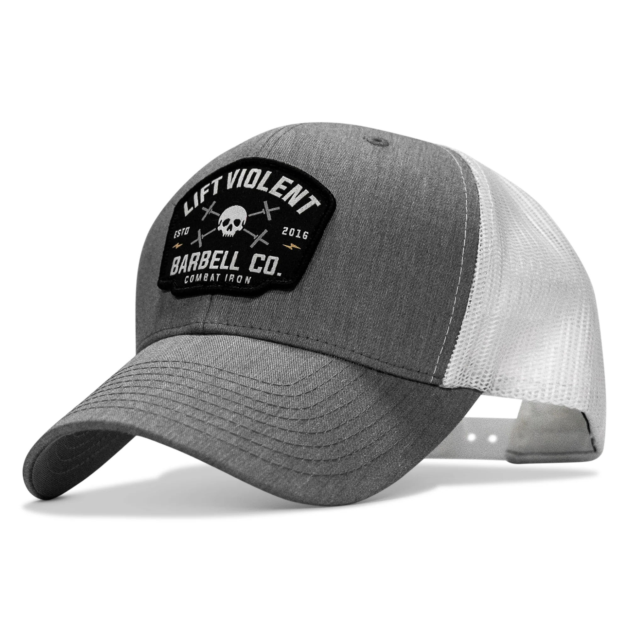 Lift Violent Barbell Co Patch Snapback Hat - Image 17