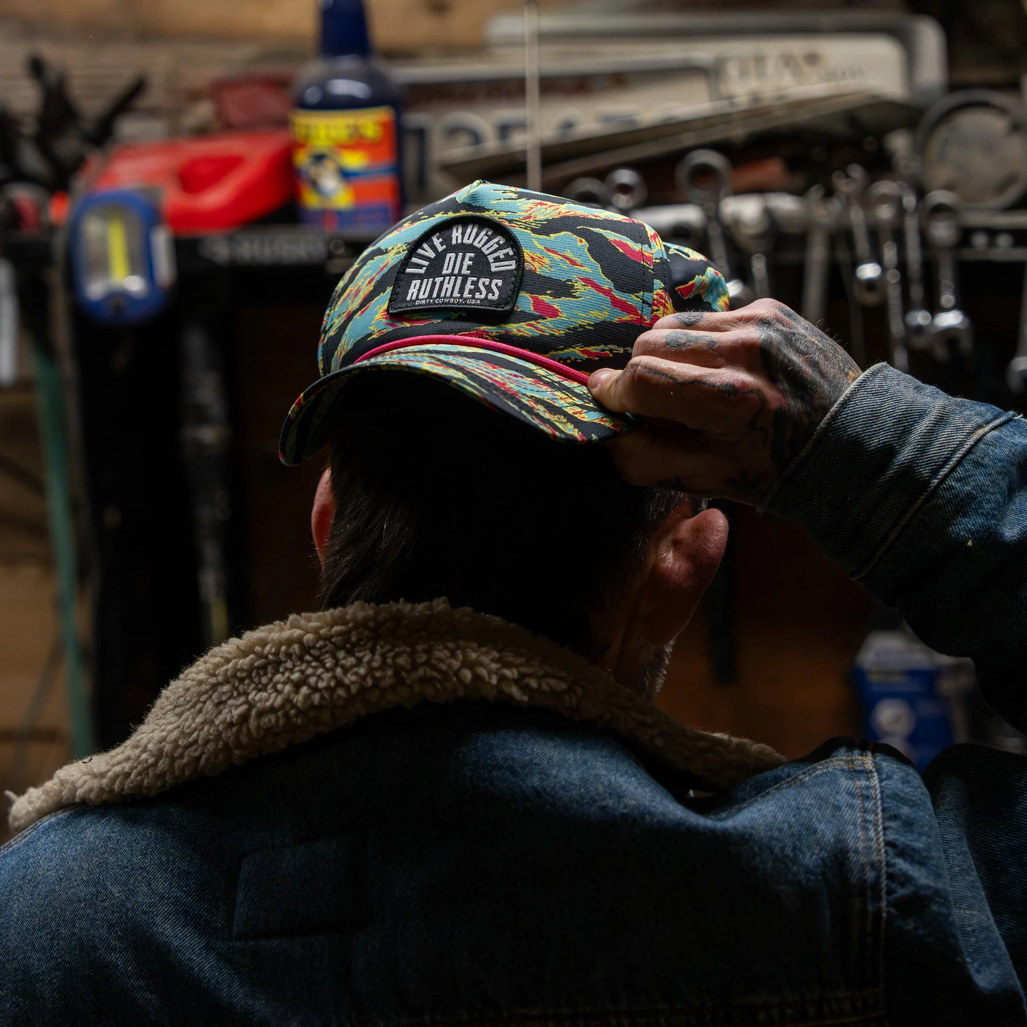 Live Rugged. Die Ruthless Patch Weekender Snapback - Image 32