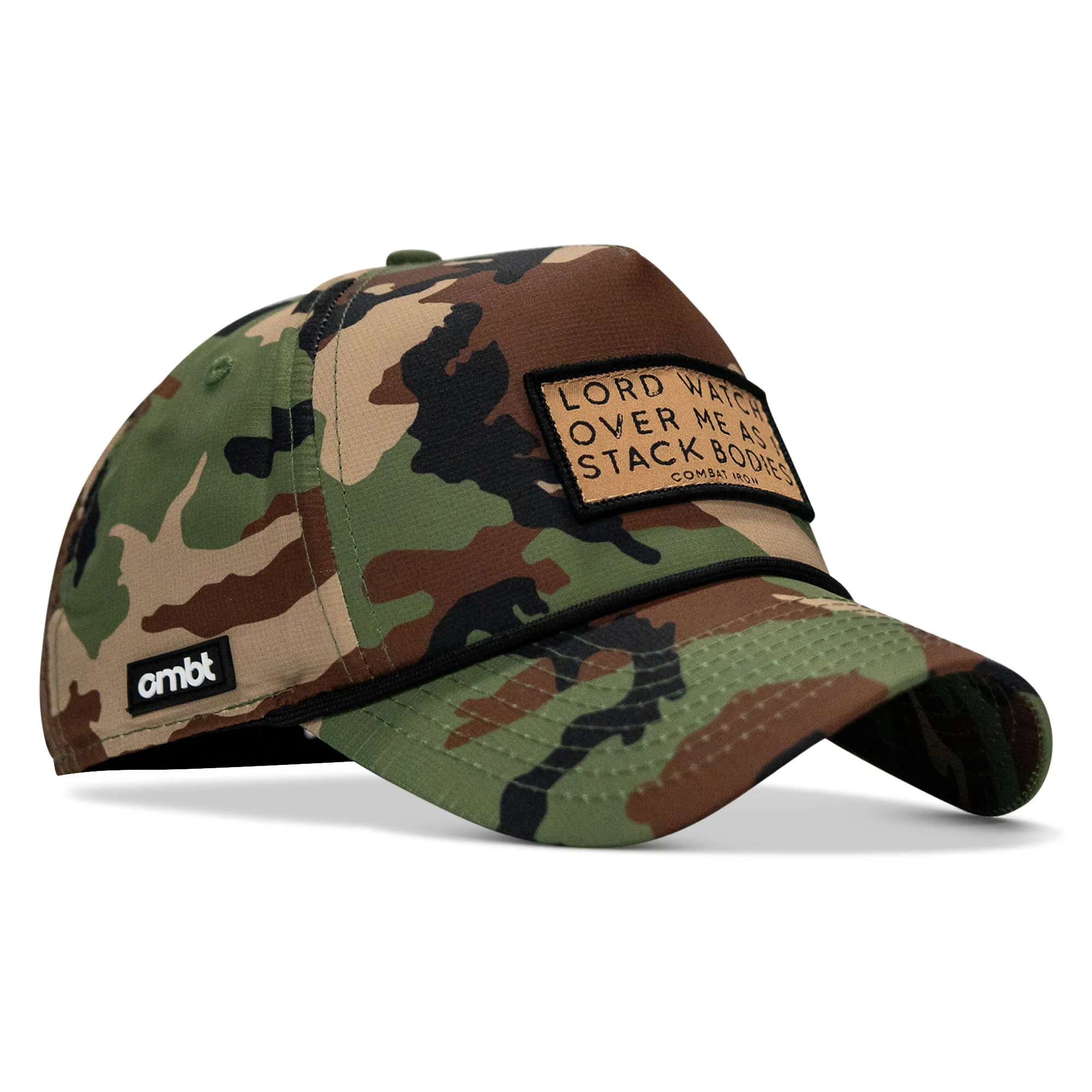 Lord Watch Over Me As I Stack Bodies (Tan) Patch Waterproof Weekender Snapback - Image 24
