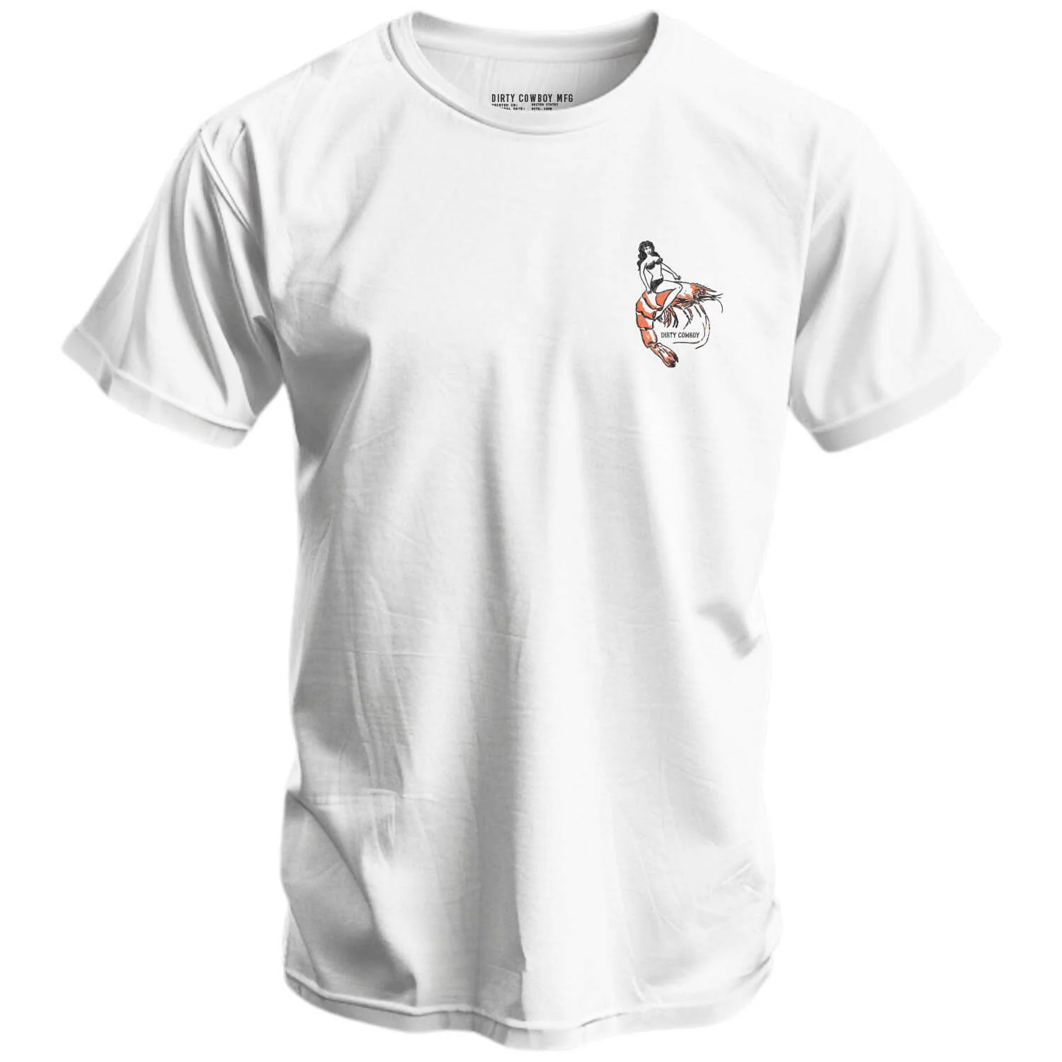 Master Baiter "Lil Shrimp Club" Men's T-Shirt - Image 2