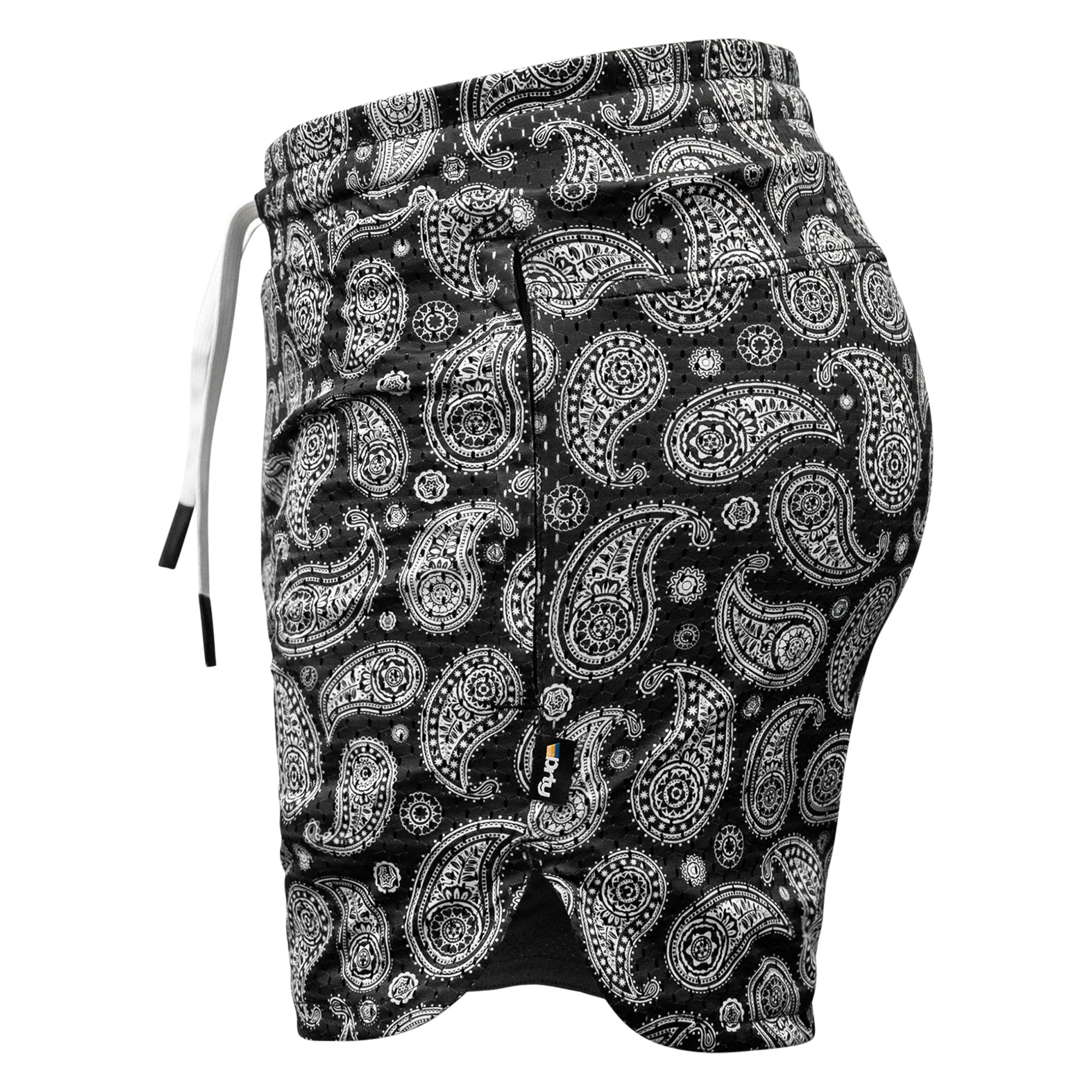 Men’s Double-Layer Mesh Training Shorts — 5" Inseam - Image 4