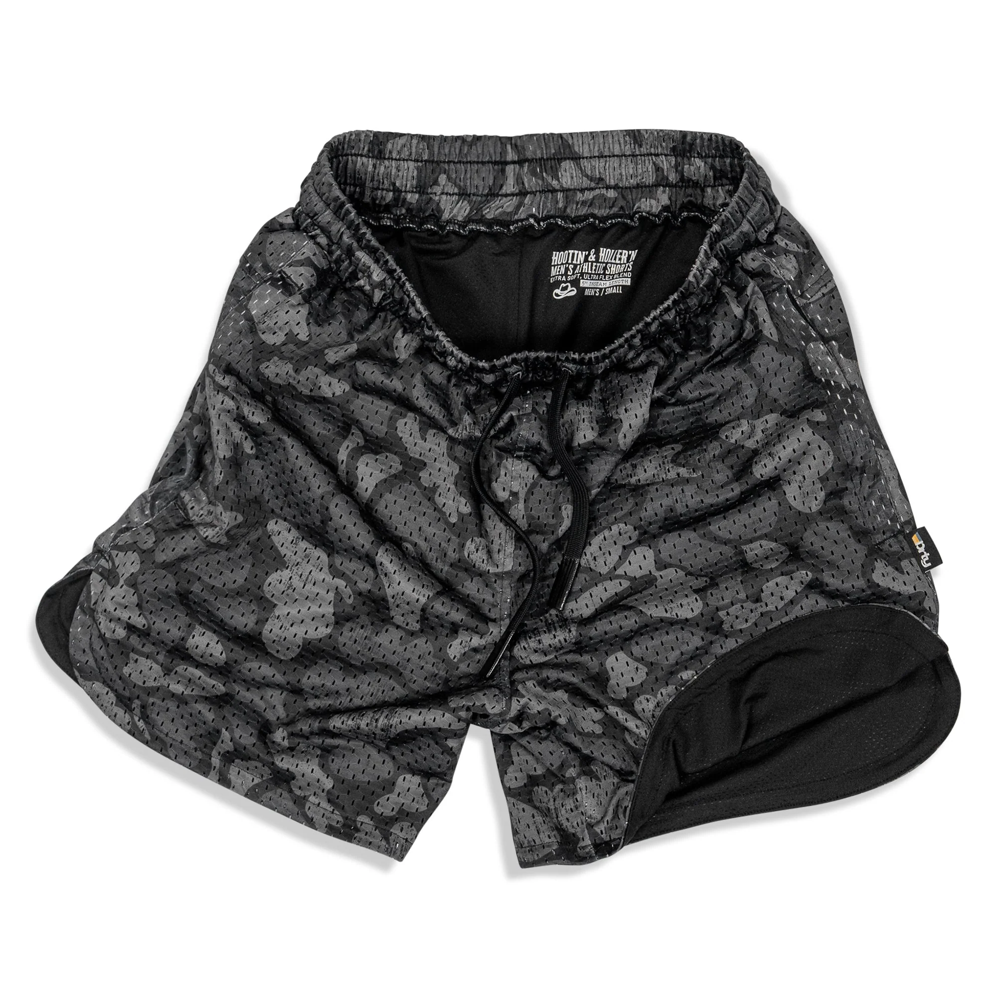 Men’s Double-Layer Mesh Training Shorts — 5" Inseam - Image 62