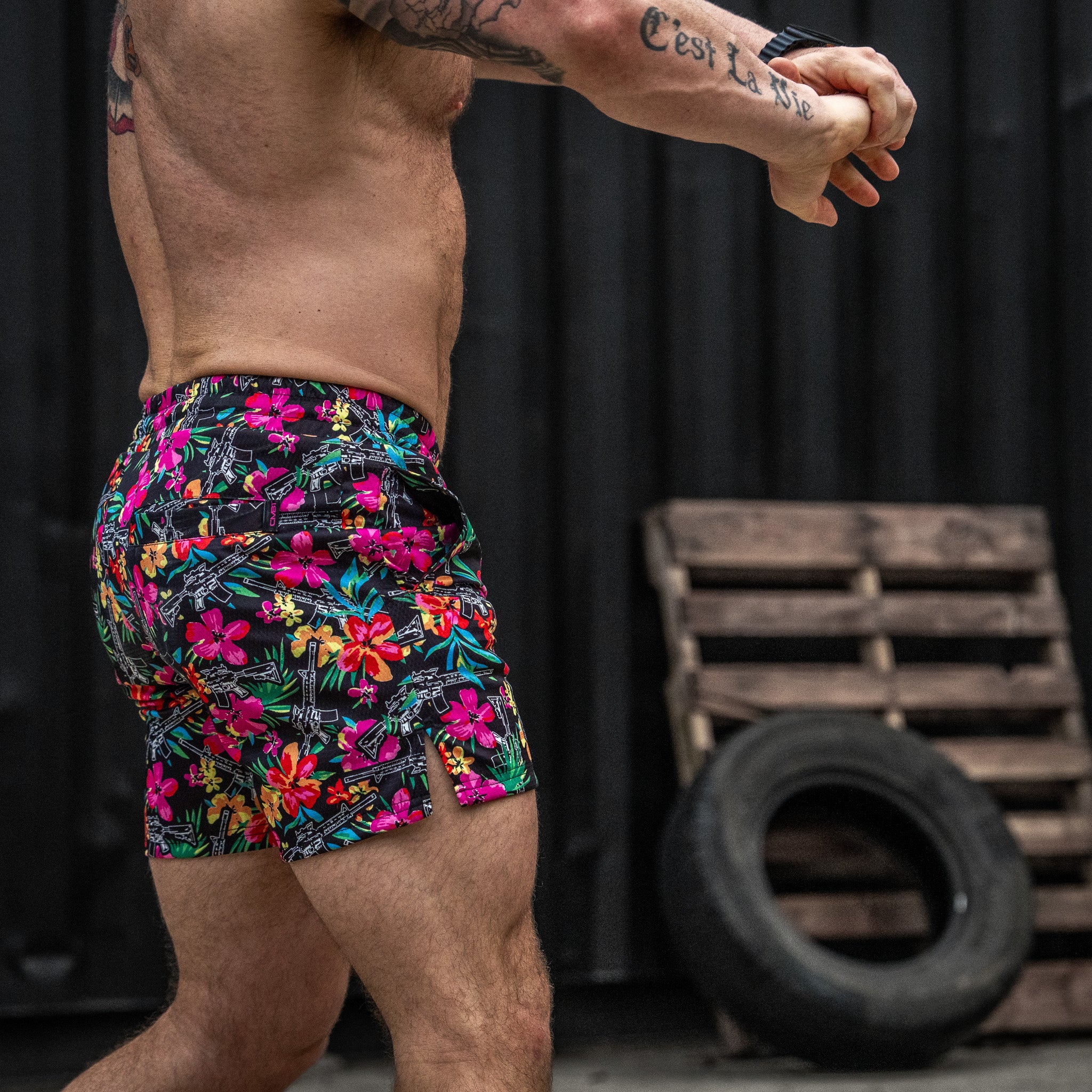 Men's Hooch Daddy Mesh Shorts | 5" - Image 107