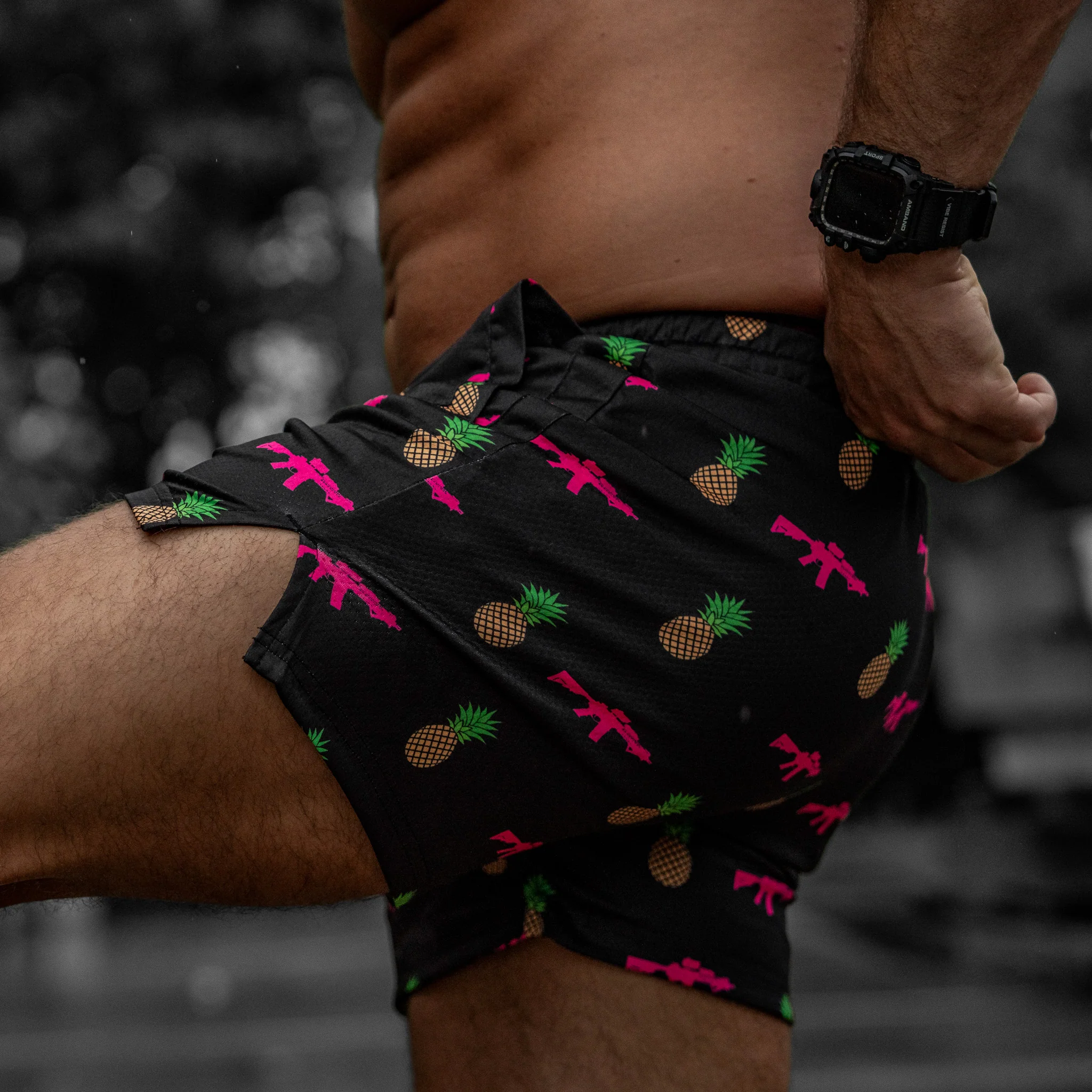 Men's Hooch Daddy Mesh Shorts | 5" - Image 152