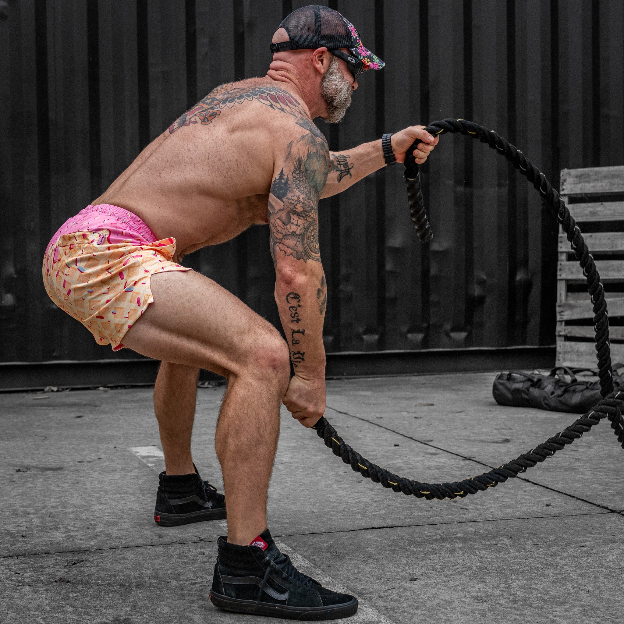 Men's Hooch Daddy Mesh Shorts | 5" - Image 82