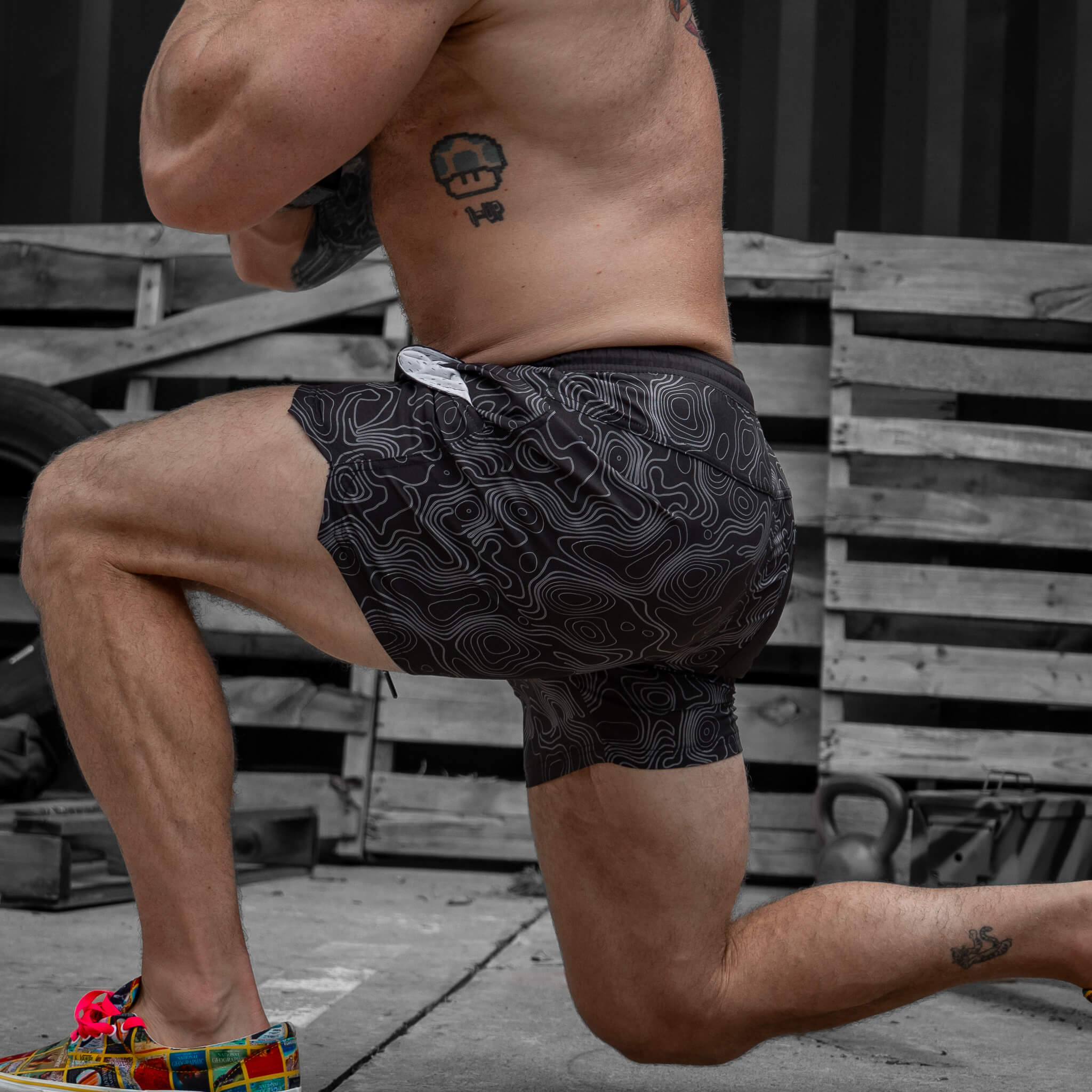 Men's Hybrid Athletic Shorts | 5.5" - Image 130