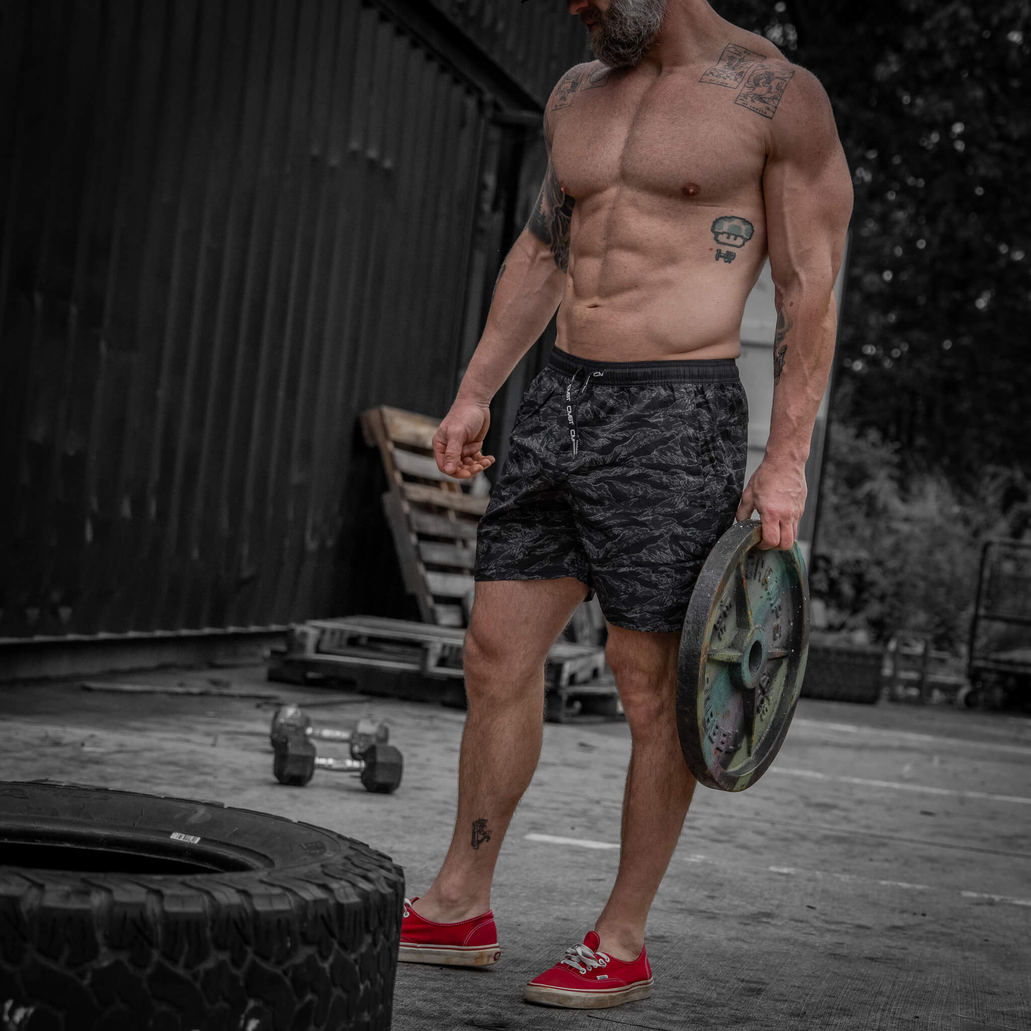 Men's Hybrid Athletic Shorts | 5.5" - Image 77