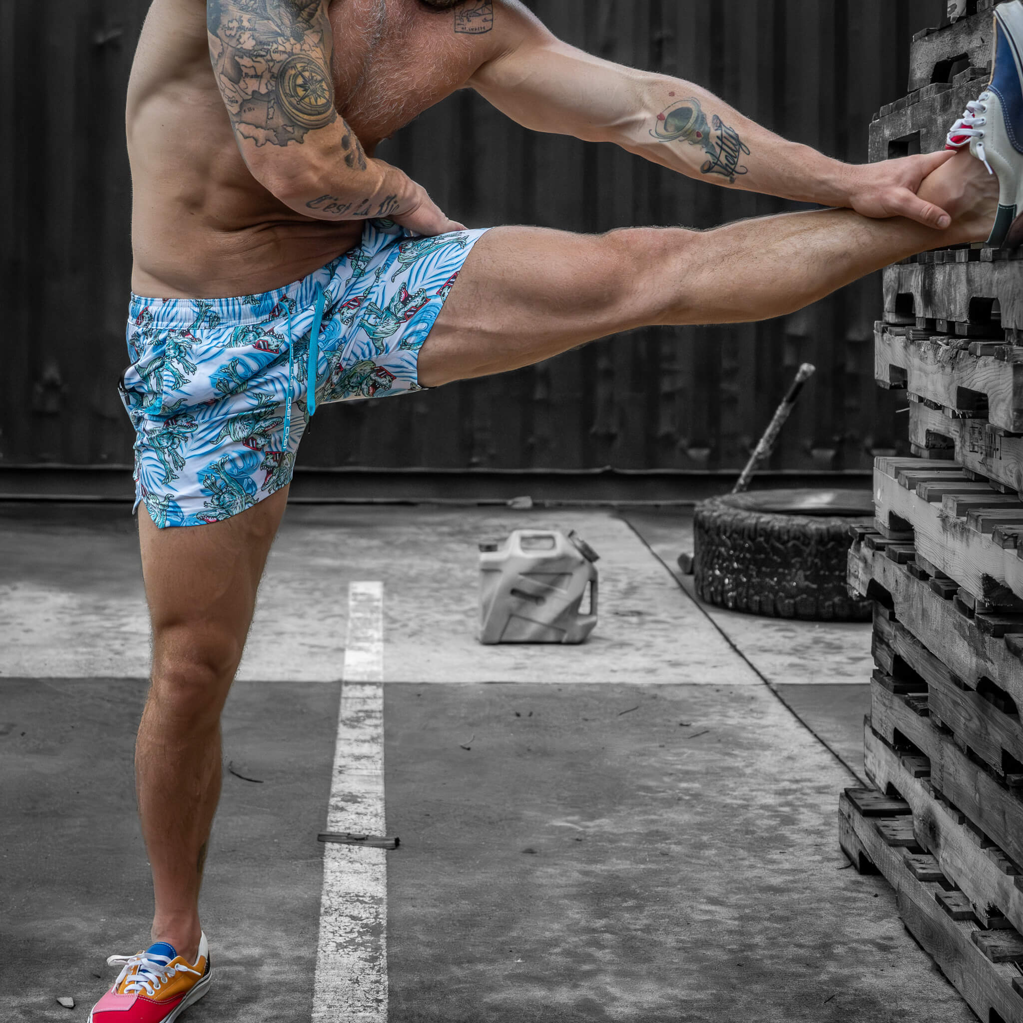 Men's Hybrid Athletic Shorts | 5.5" - Image 89