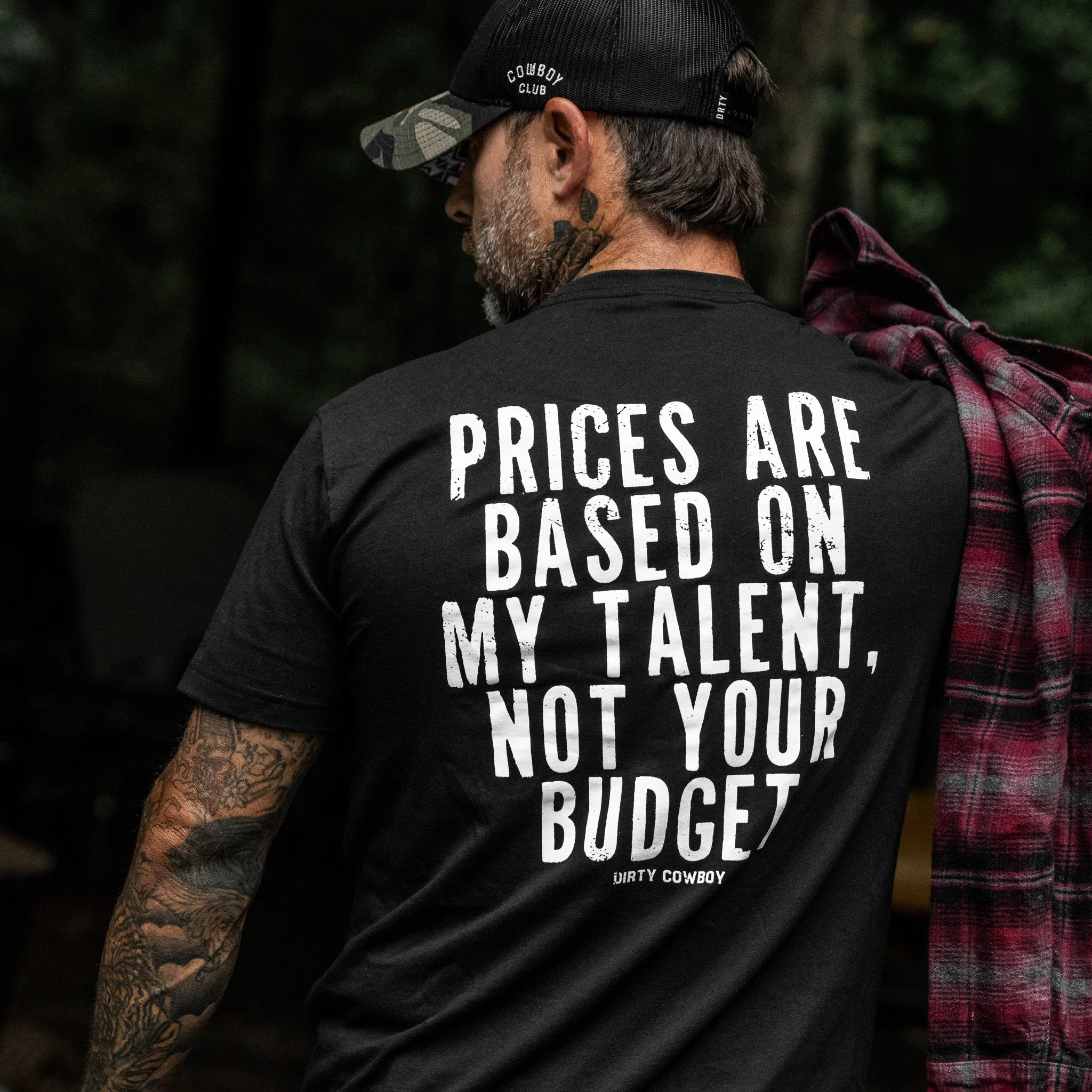 My Prices Are Based On My Talent Men's T-Shirt - Image 11