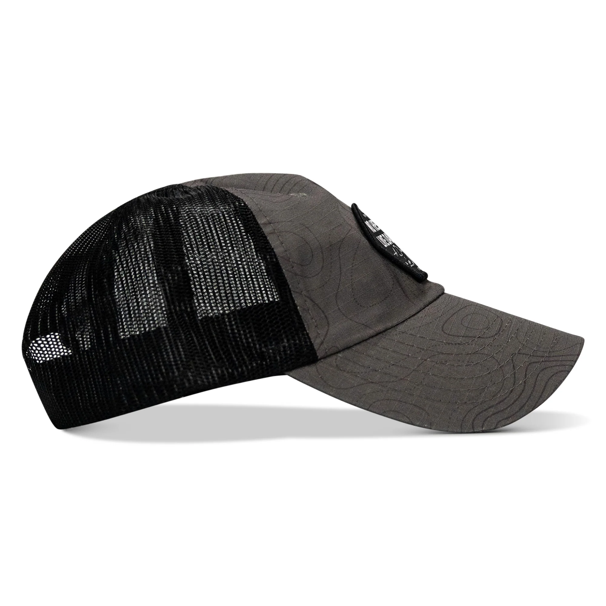 No Hesitation. Live Dangerous Patch Tactical Ripstop Mesh Snapback Hat - Image 43