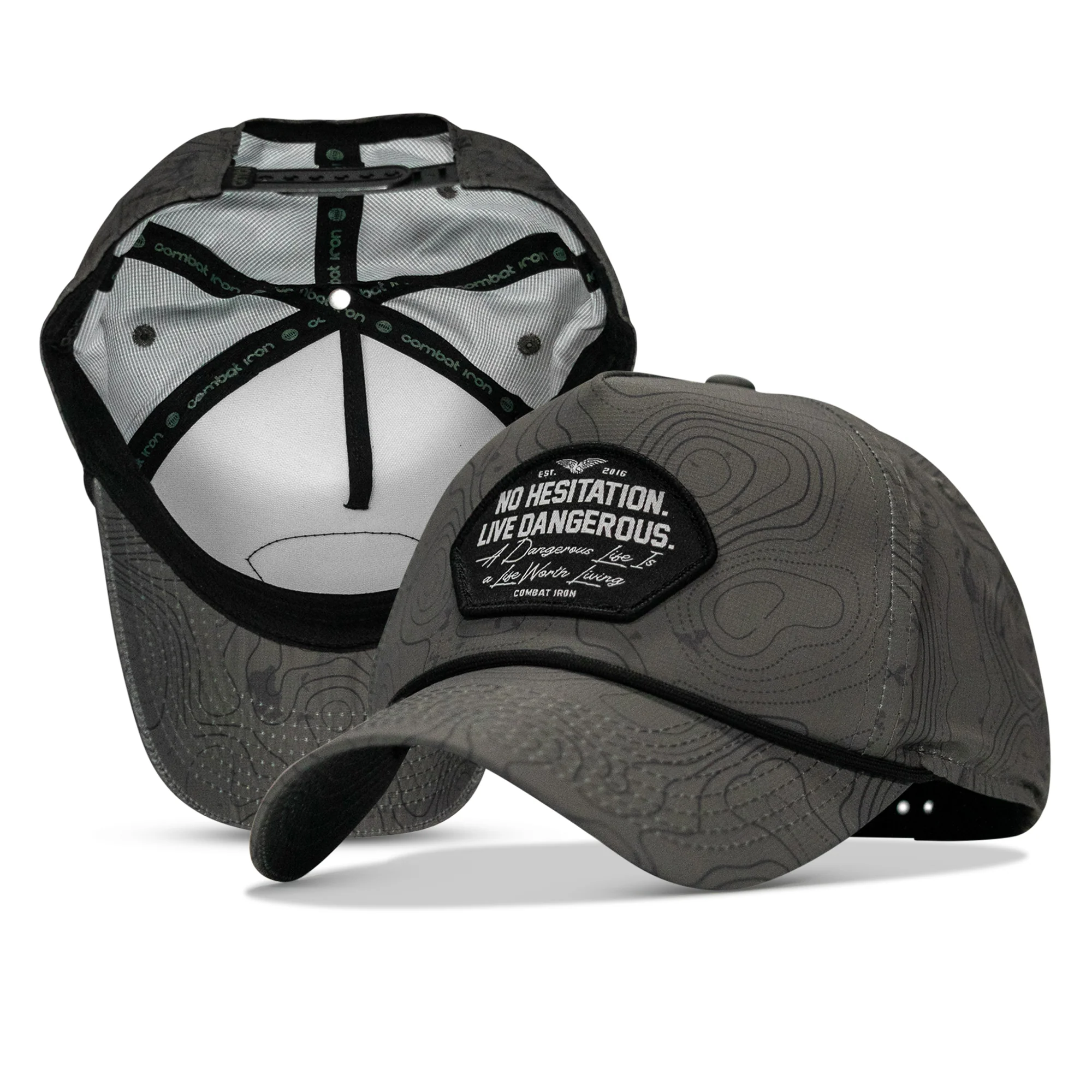 No Hesitation. Live Dangerous Patch Weekender Snapback - Image 10