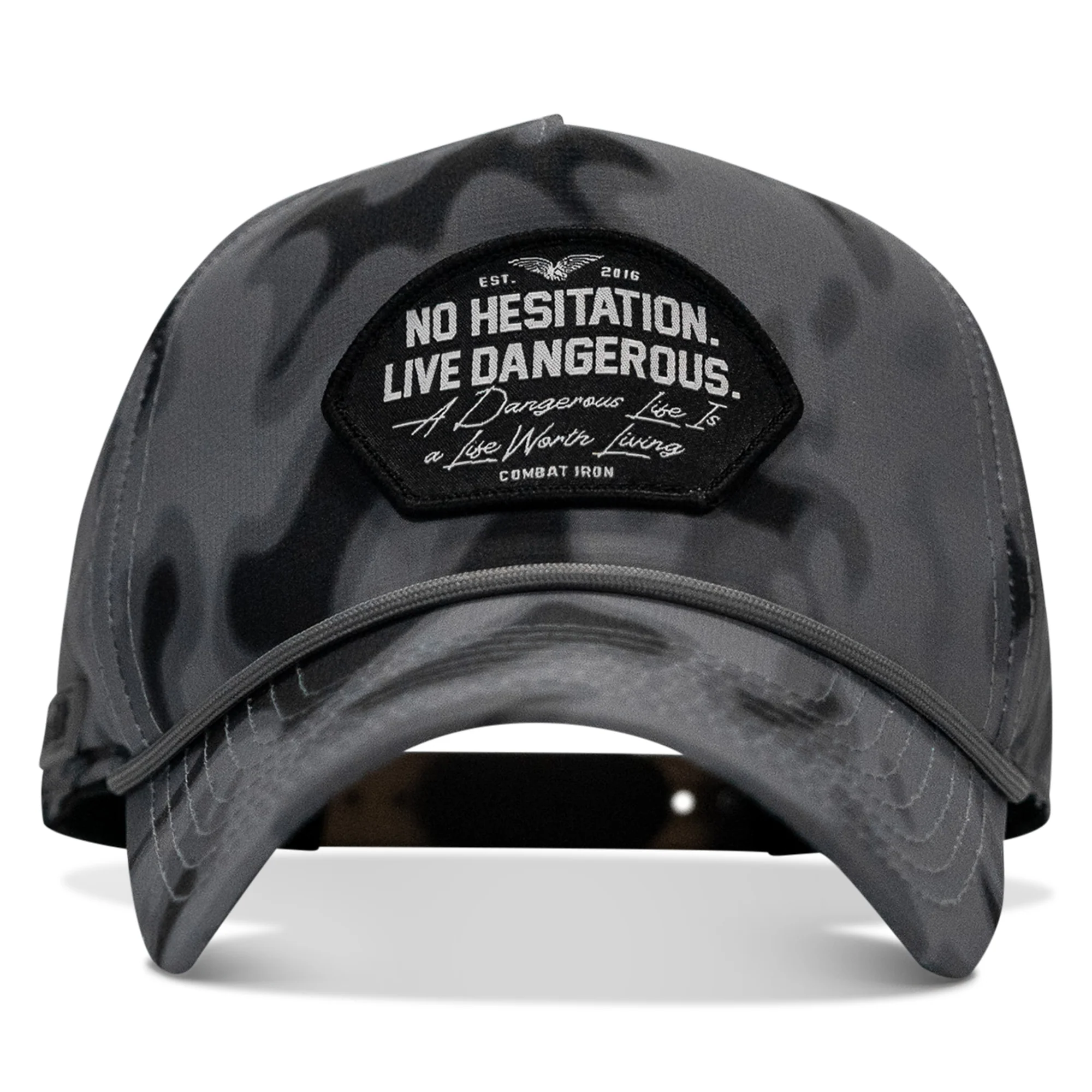 No Hesitation. Live Dangerous Patch Weekender Snapback - Image 28