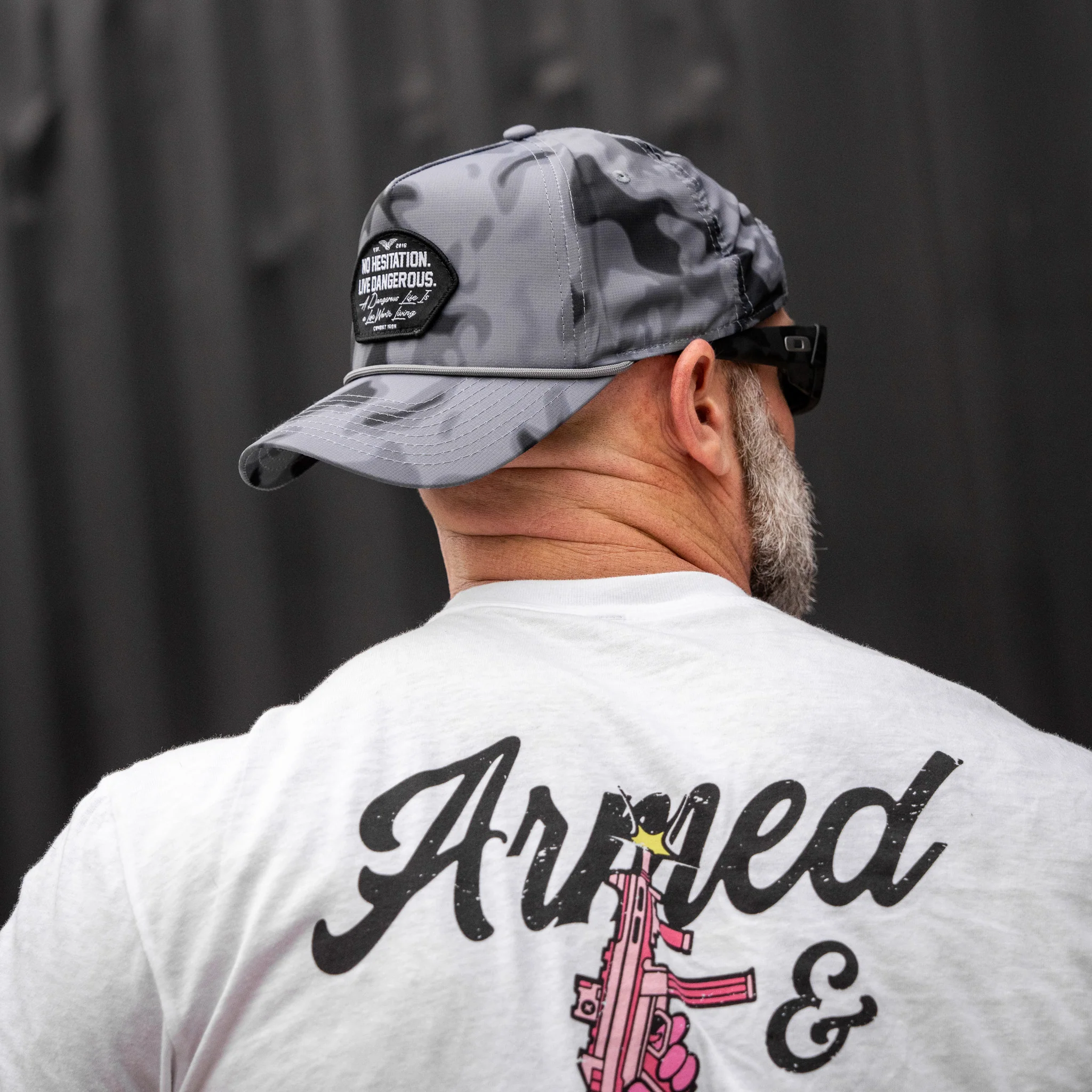 No Hesitation. Live Dangerous Patch Weekender Snapback - Image 31
