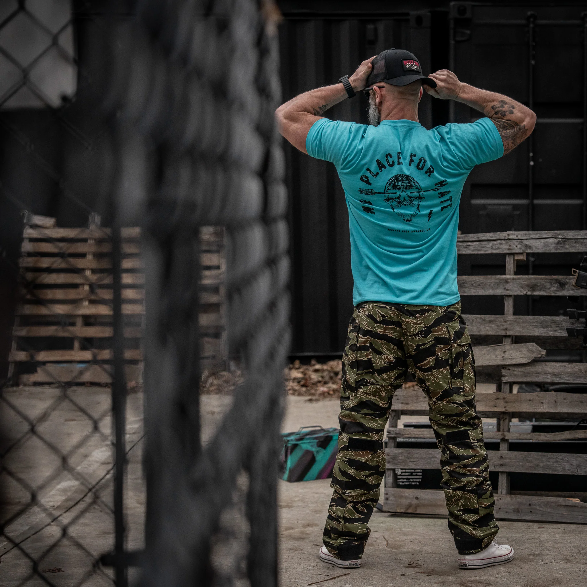 No Place For Hate Men's T-Shirt - Image 13