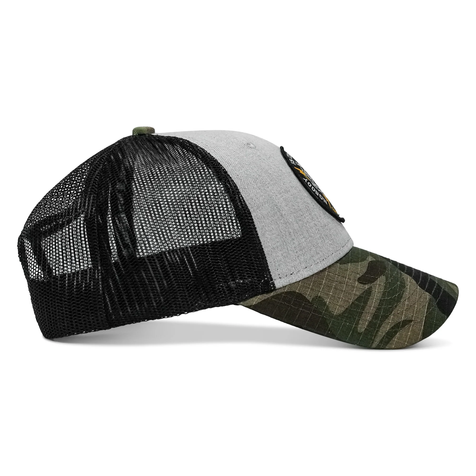 Nobody Is Coming To Save You Patch Original Ripstop Snapback Hat - Image 12