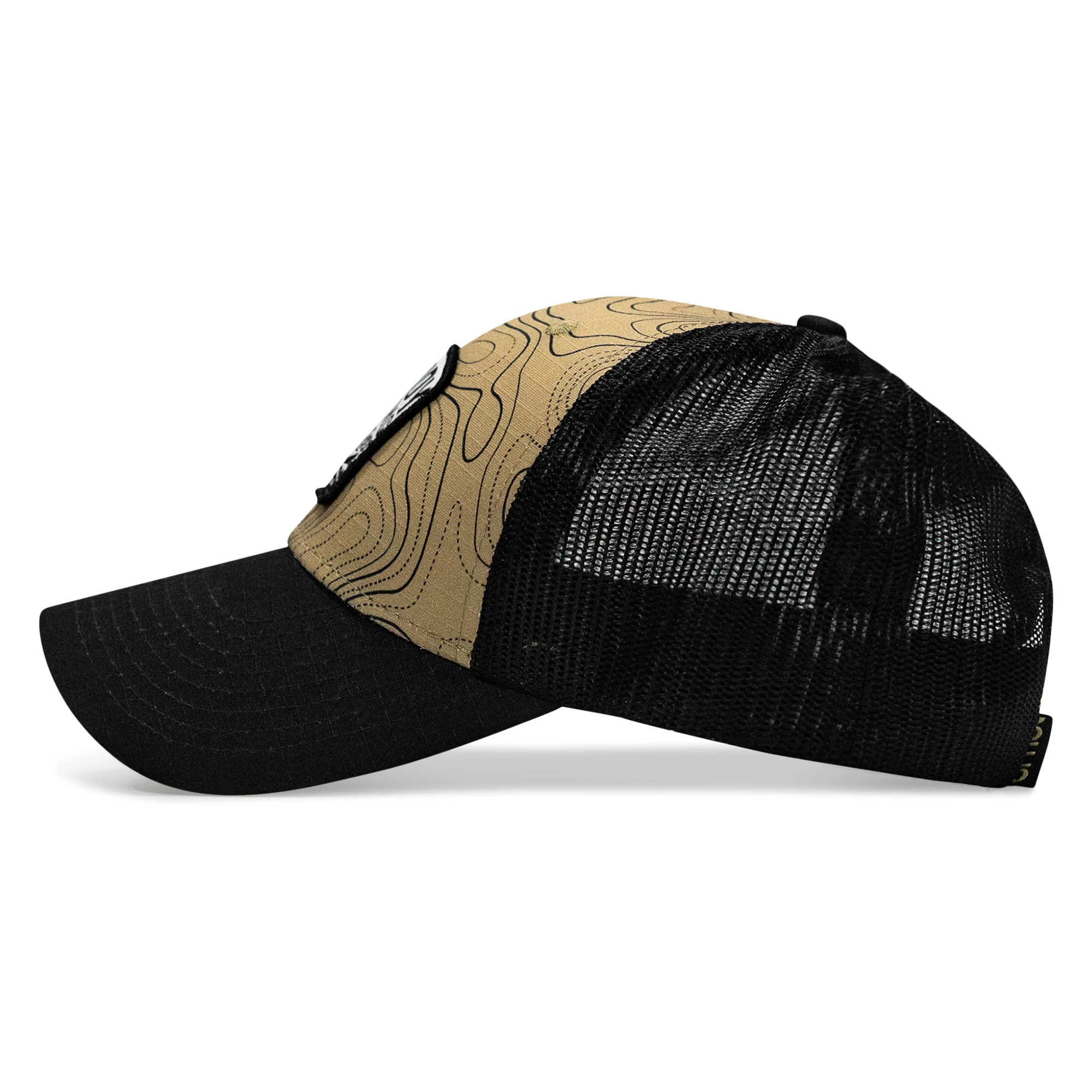 Nobody Is Coming To Save You Skull Patch Original Ripstop Snapback Hat - Image 25