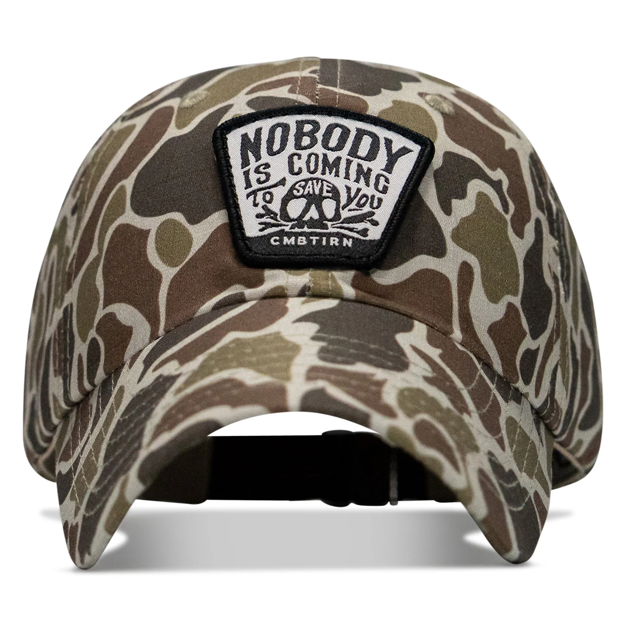 Nobody Is Coming To Save You Skull Patch Ripstop Snapback - Image 79