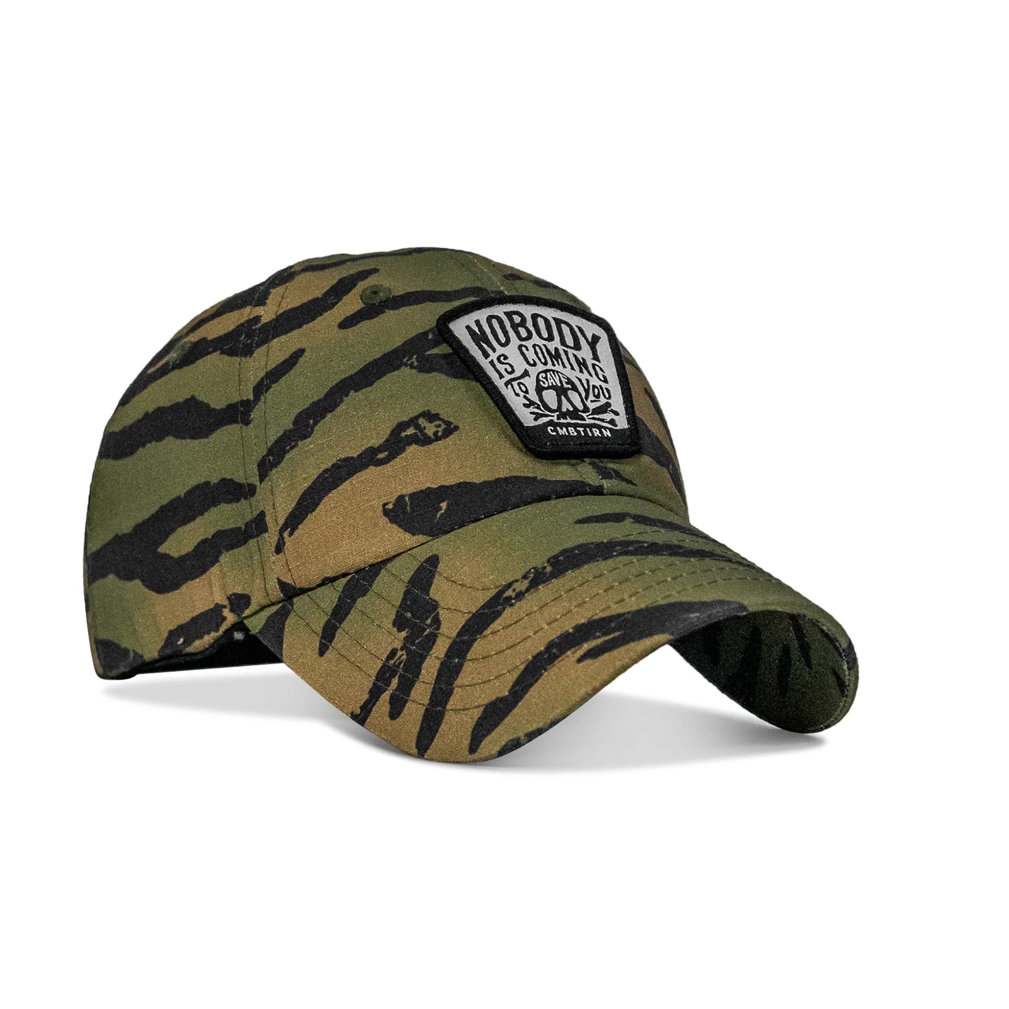 Nobody Is Coming To Save You Skull Patch Ripstop Snapback - Image 85