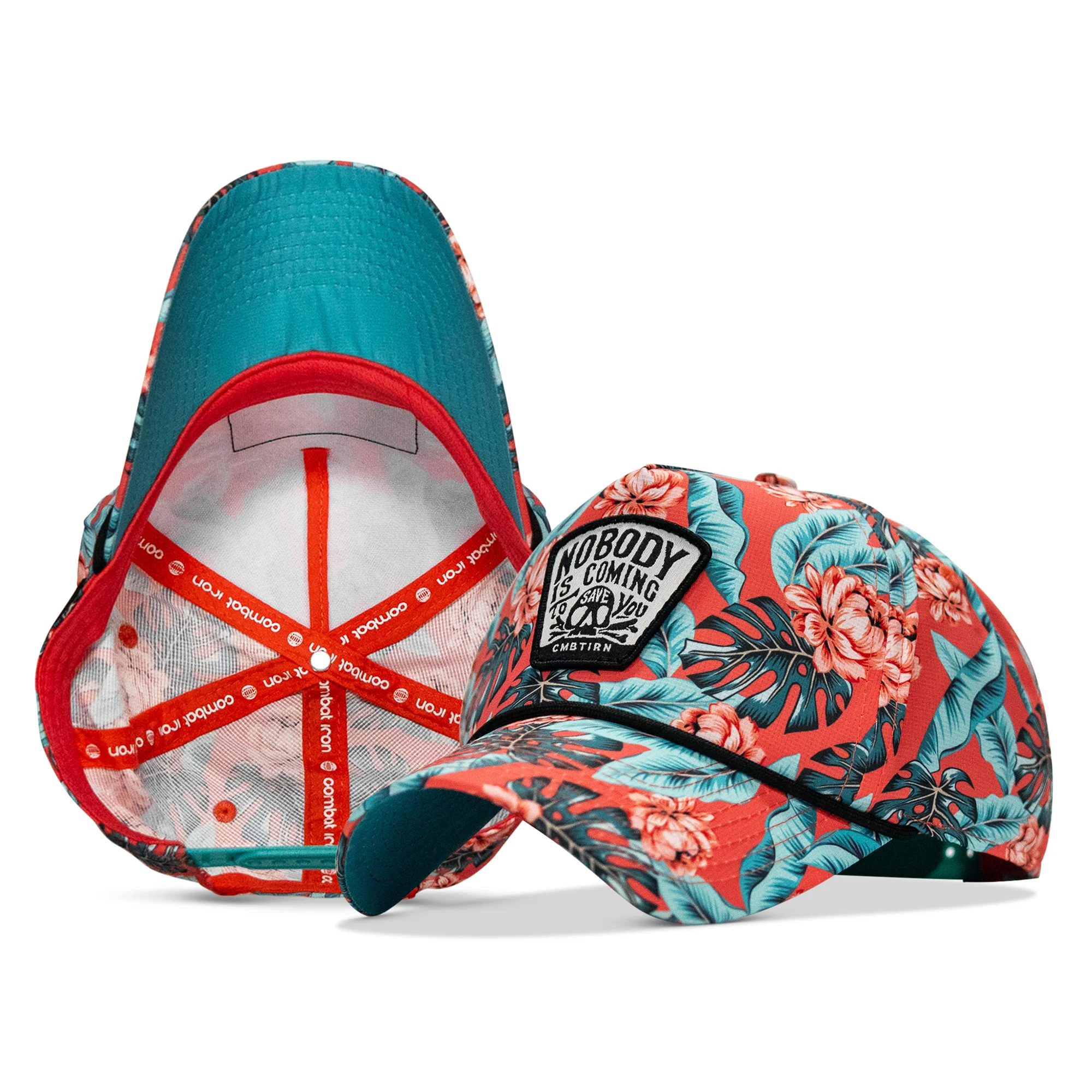 Nobody Is Coming To Save You Skull Patch Waterproof Weekender Snapback - Image 31