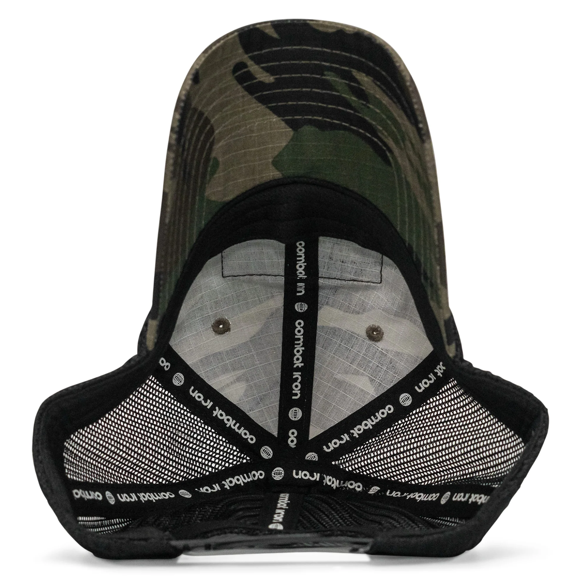 Nobody Owes You Shit Arched Patch Tactical Ripstop Mesh Snapback Hat - Image 12