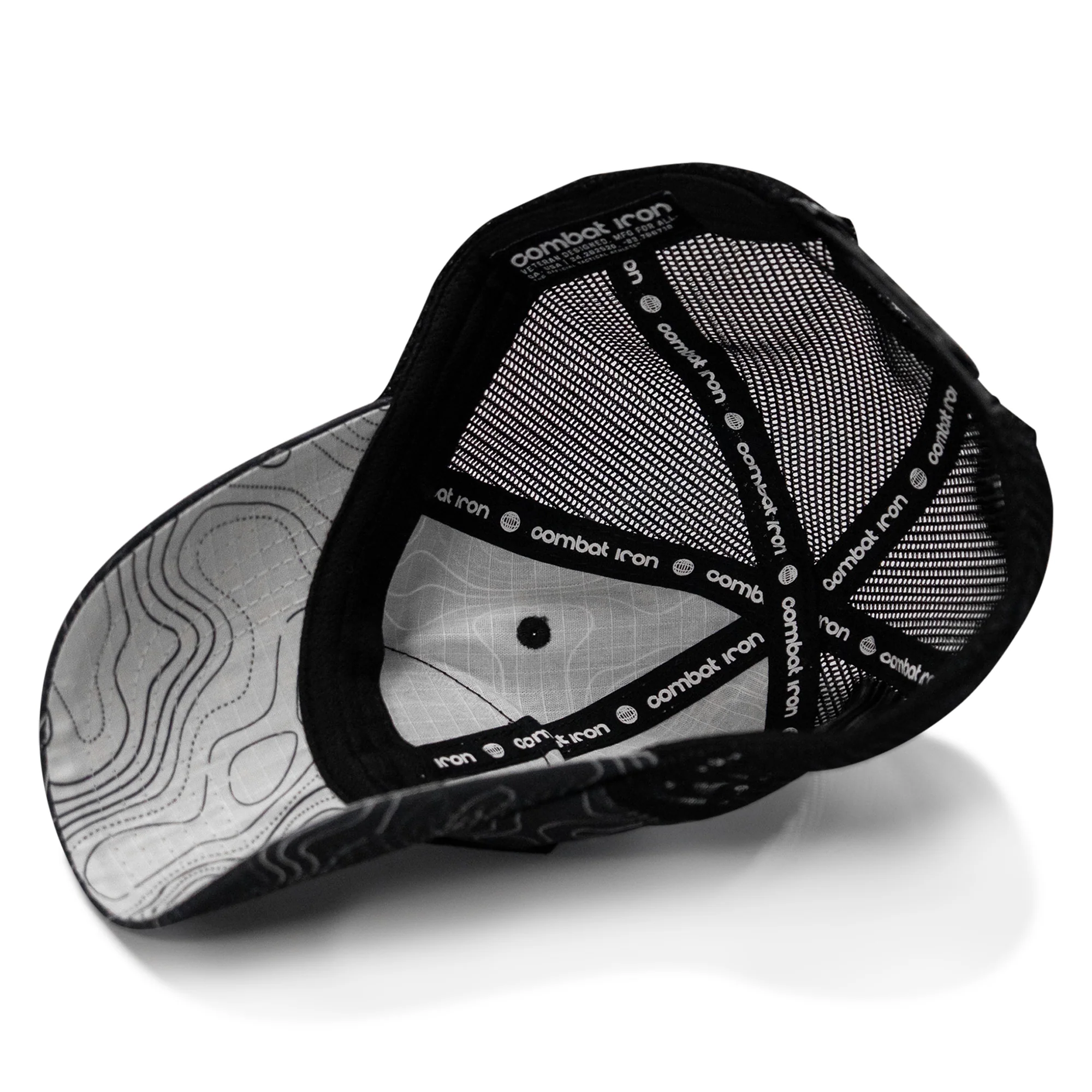 Nobody Owes You Shit Arched Patch Tactical Ripstop Mesh Snapback Hat - Image 74
