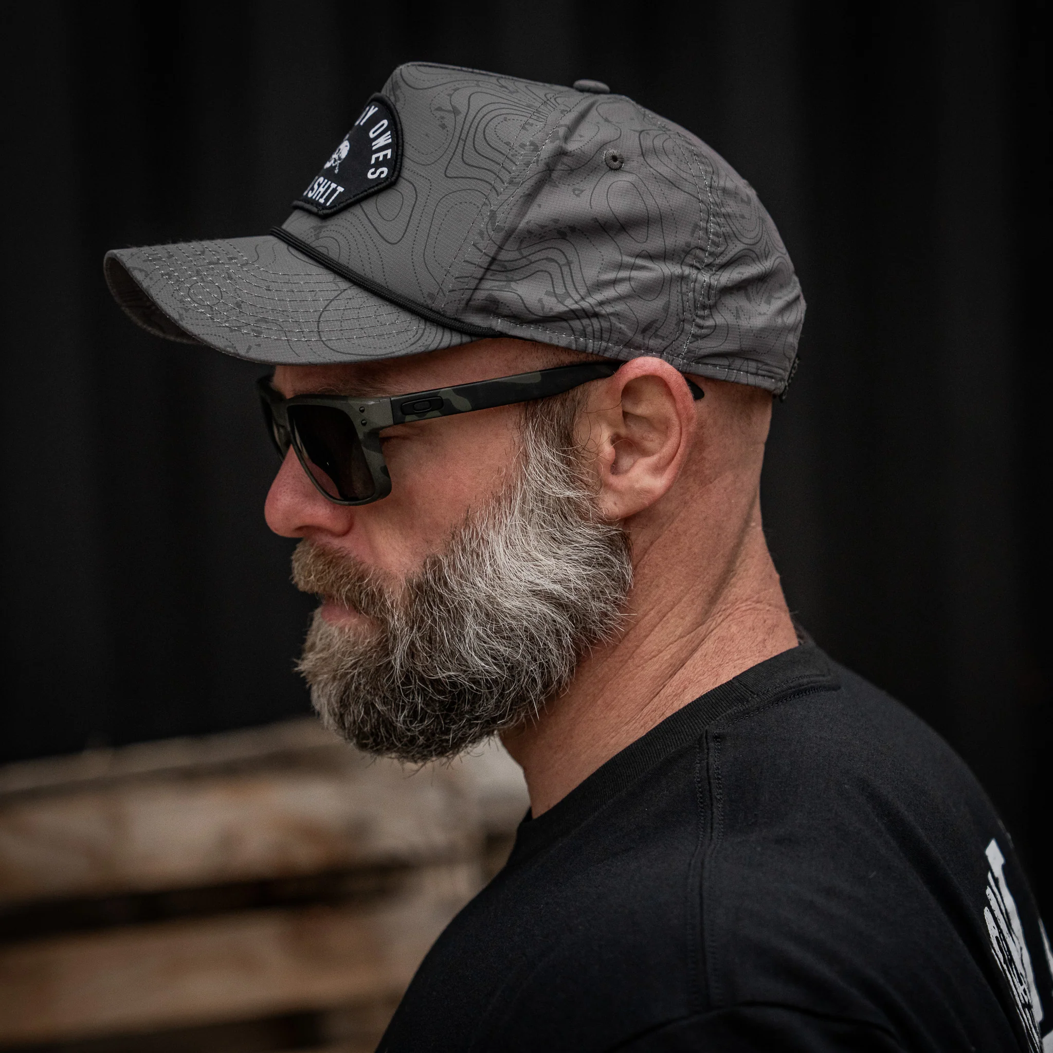 Nobody Owes You Shit Arched Patch Waterproof Weekender Snapback - Image 30
