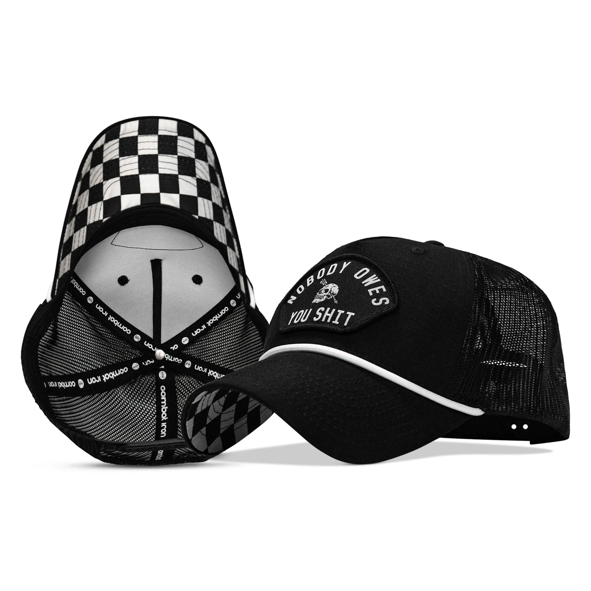 Nobody Owes You Shit Classic 5 Panel Ripstop Rope Snapback Hat - Image 2