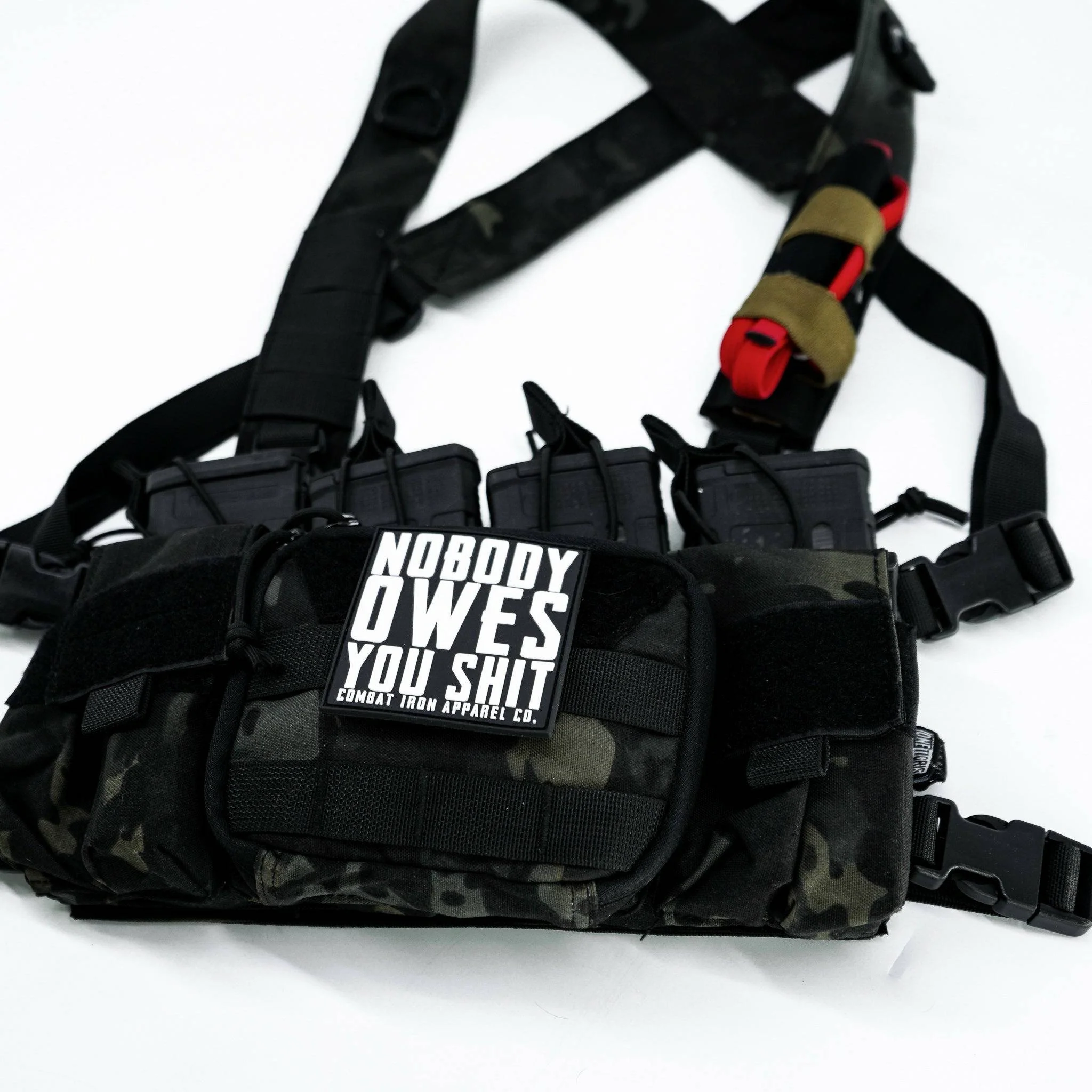 Nobody Owes You Shit PVC Velcro Patch - Image 9