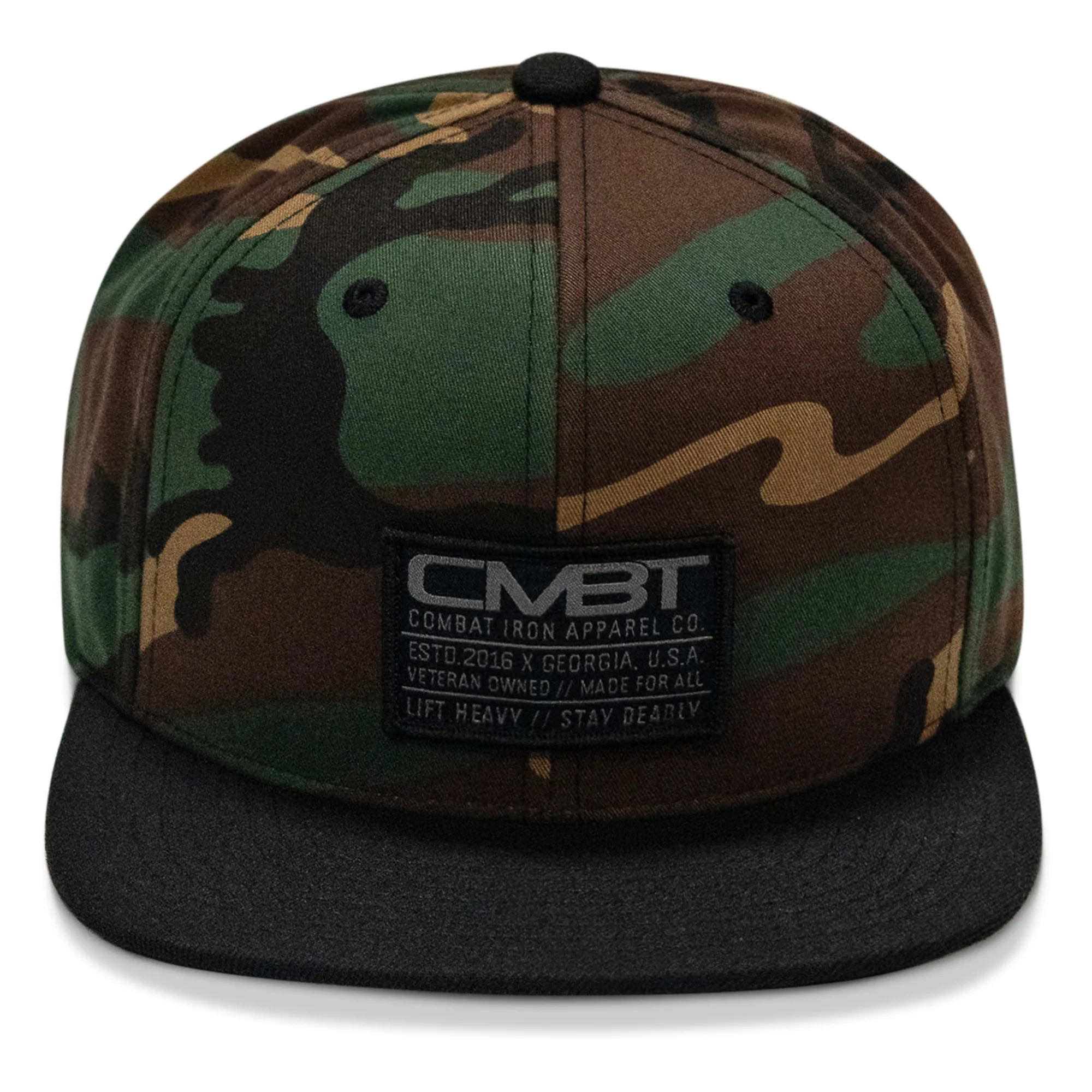 Original Subdued CMBT Patch Flatbill Hat - Image 5