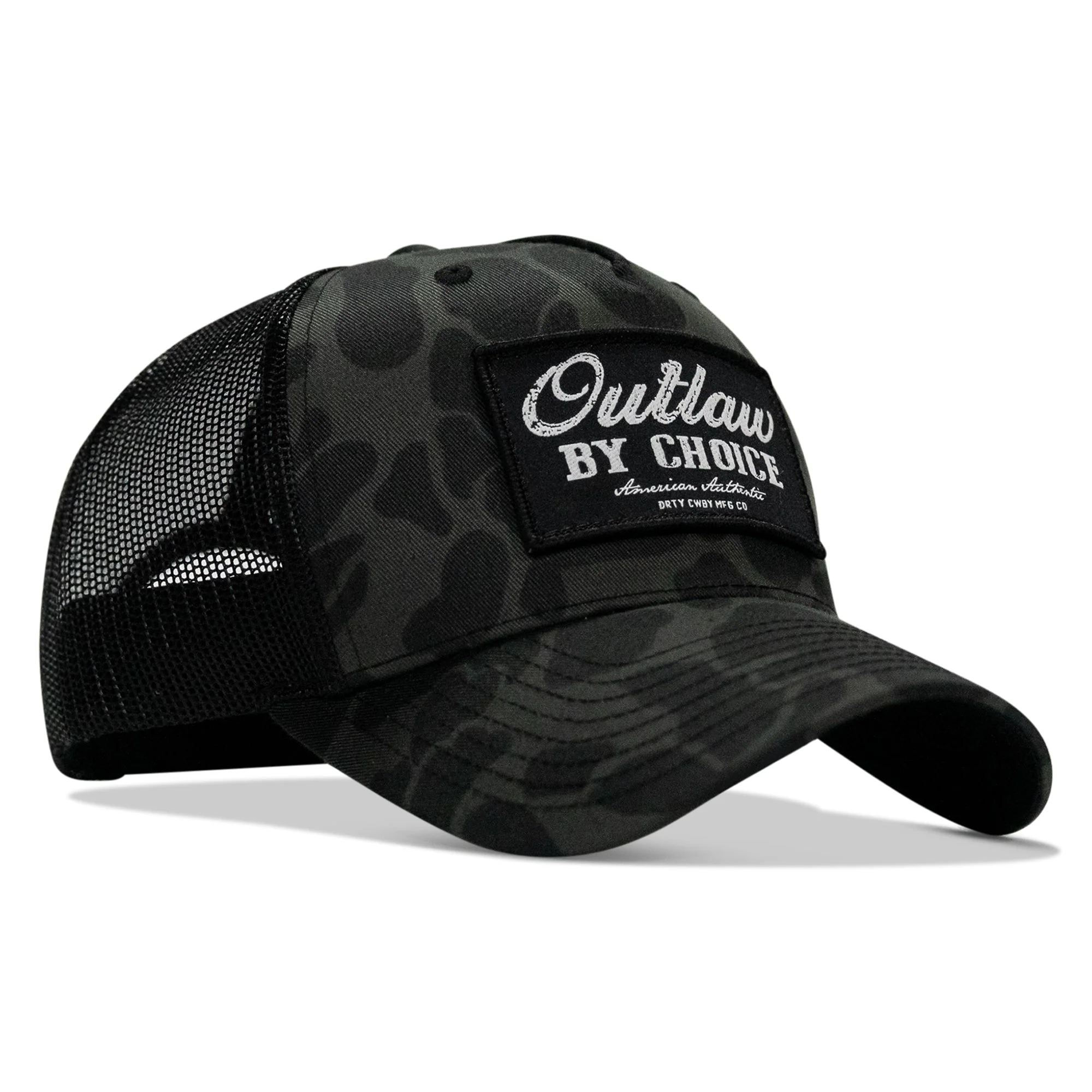 Outlaw By Choice Patch Snapback Hat - Image 11