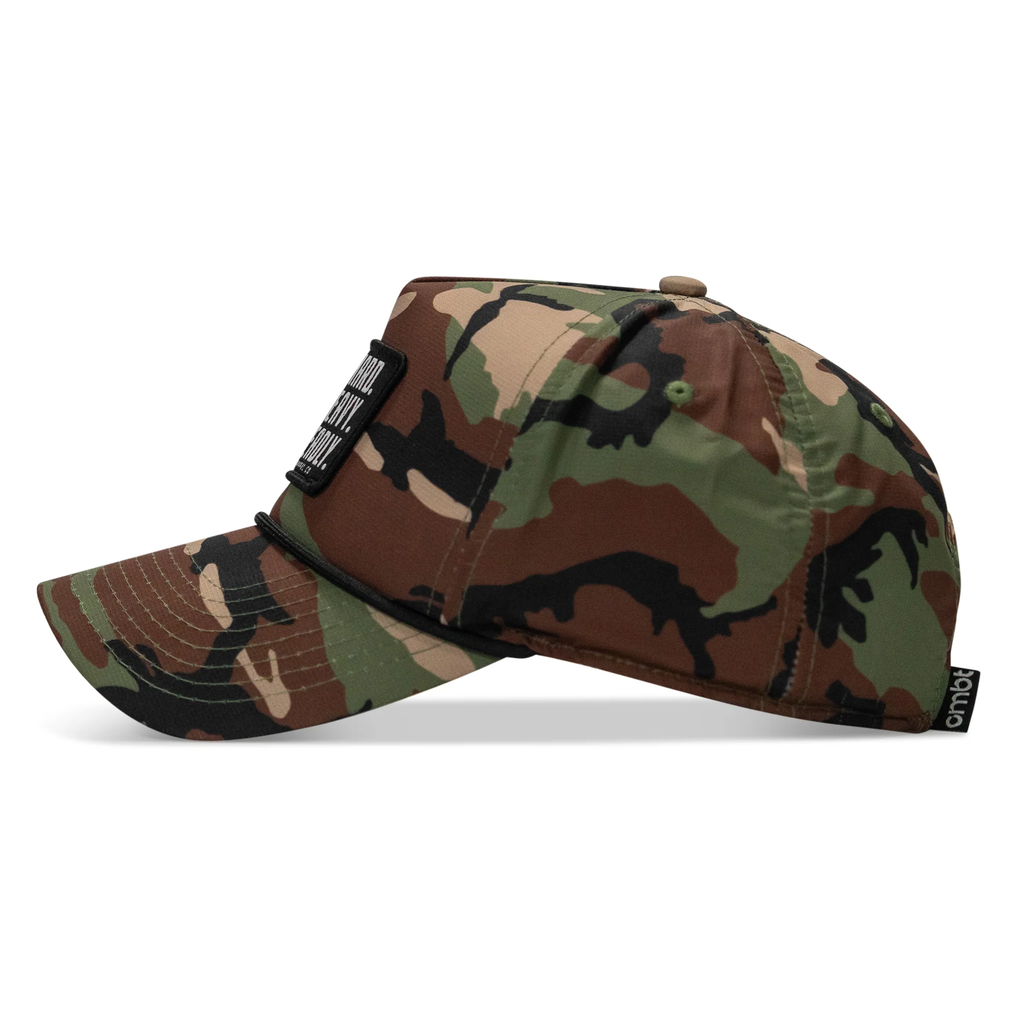 Pray Hard. Lift Heavy. Stay Deadly. Patch Waterproof Weekender Snapback - Image 5
