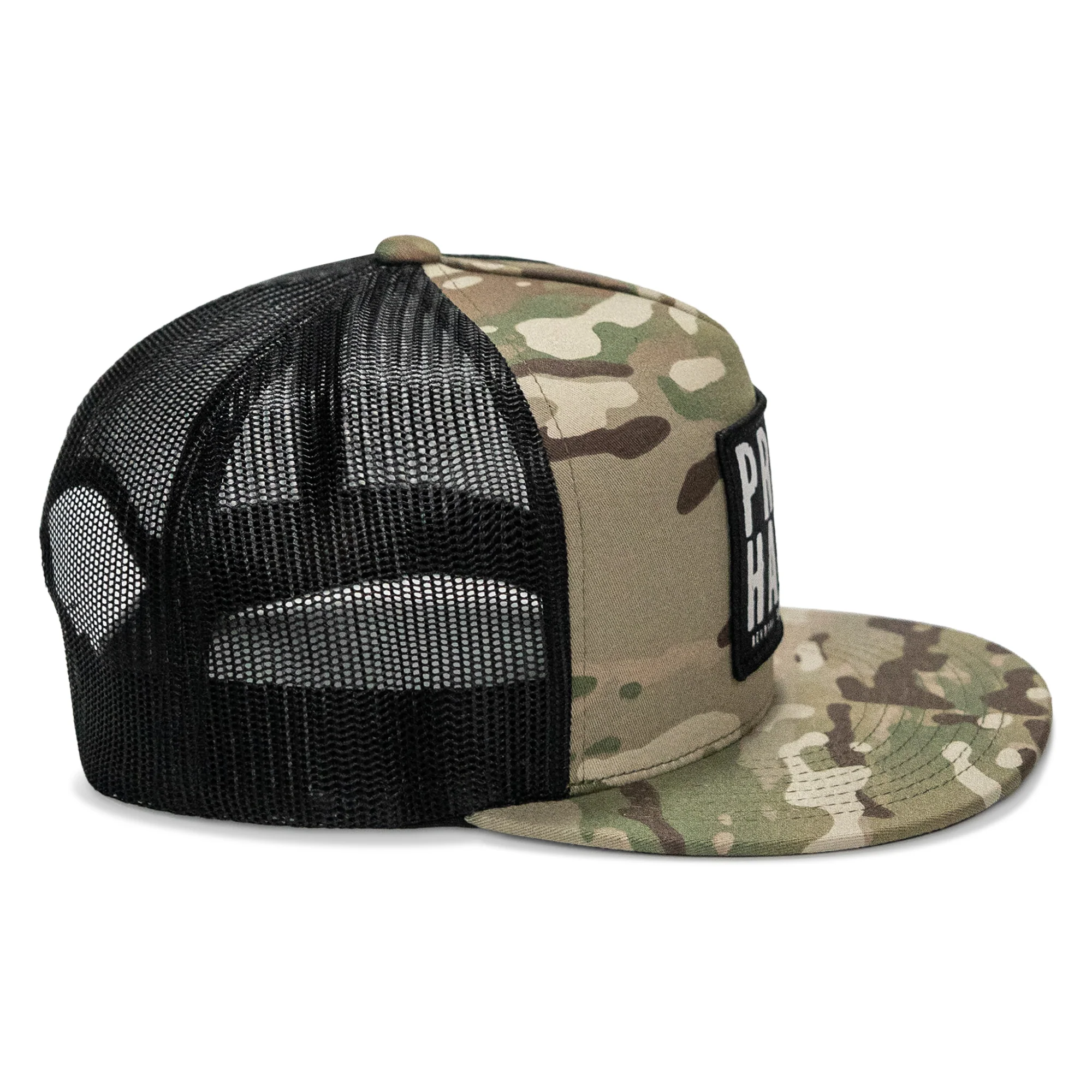 Pray Hard Patch Flatbill Hat - Image 10