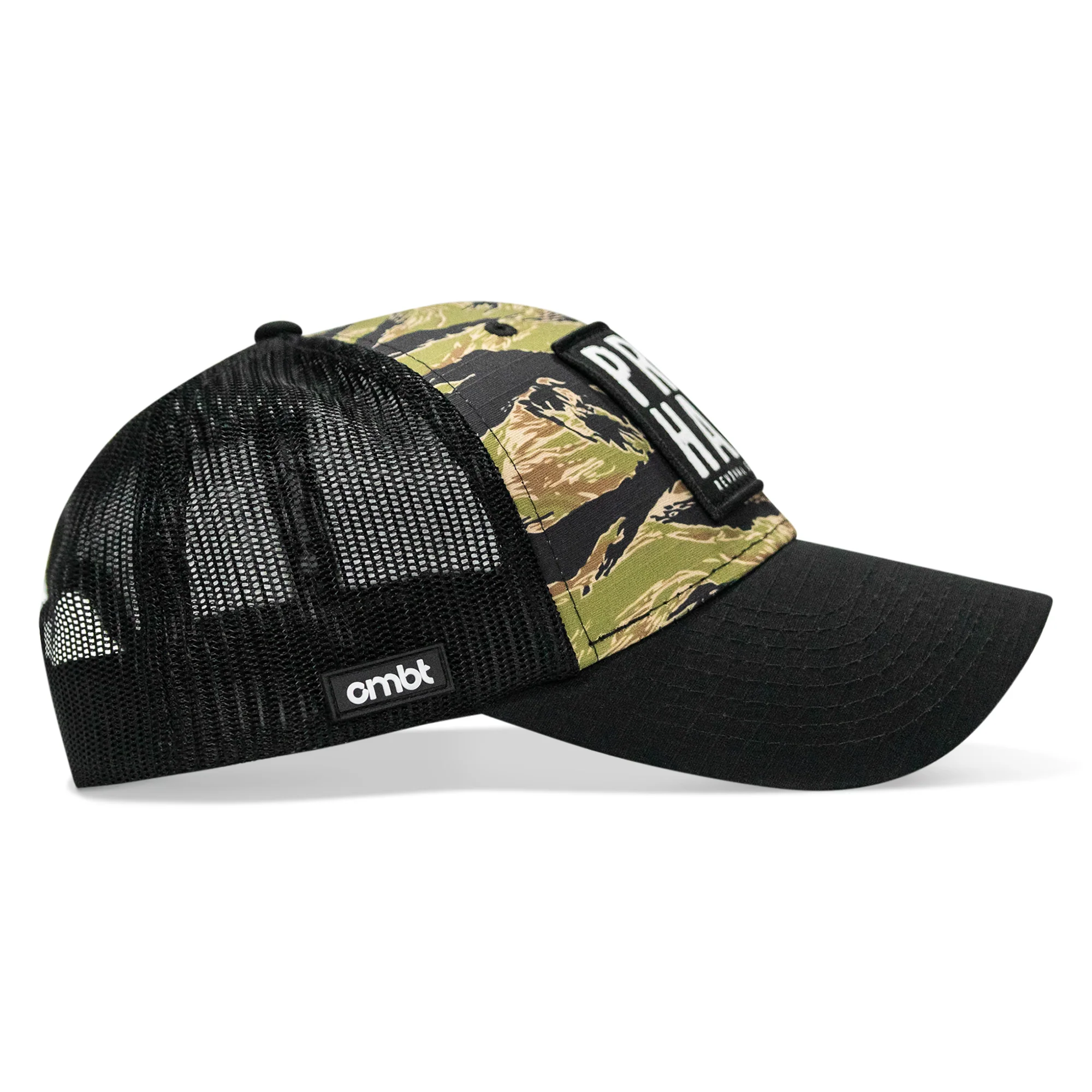 Pray Hard Patch Original Ripstop Snapback Hat - Image 17