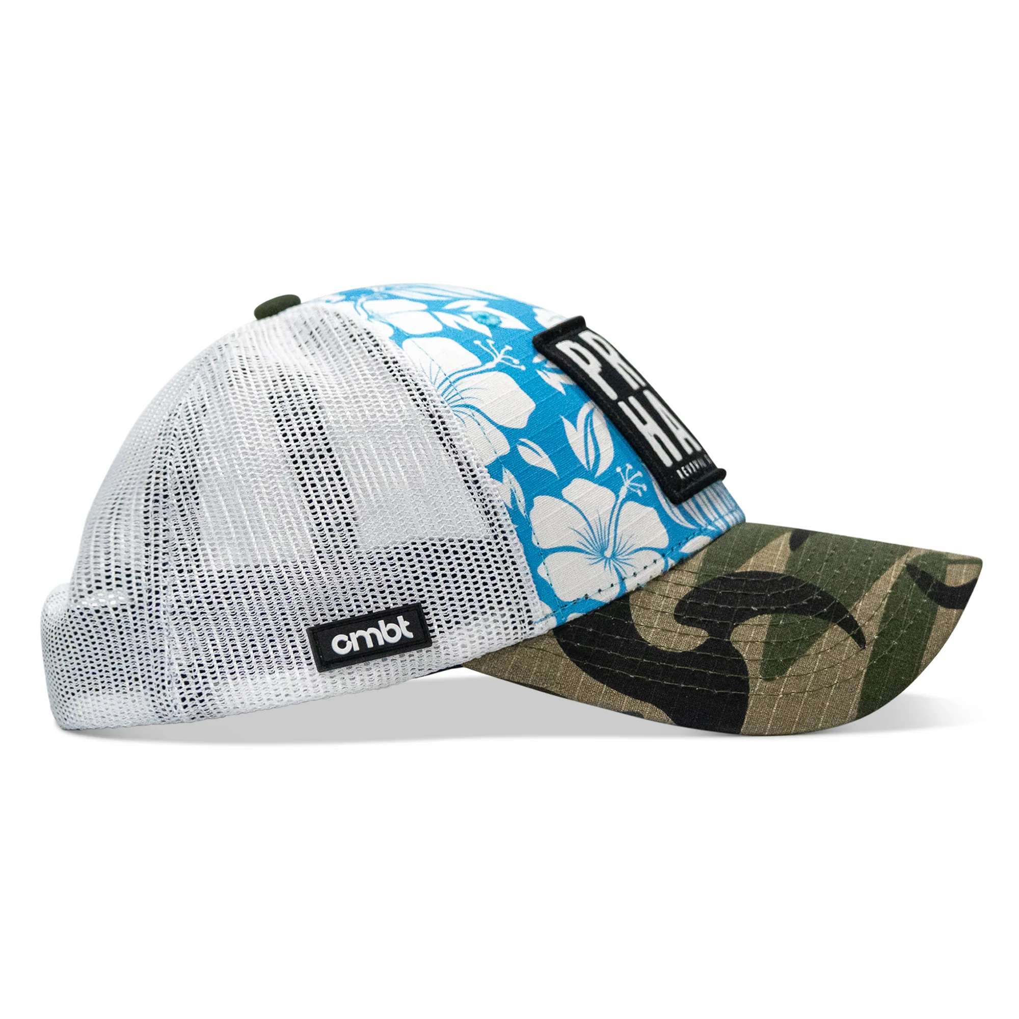 Pray Hard Patch Original Ripstop Snapback Hat - Image 38