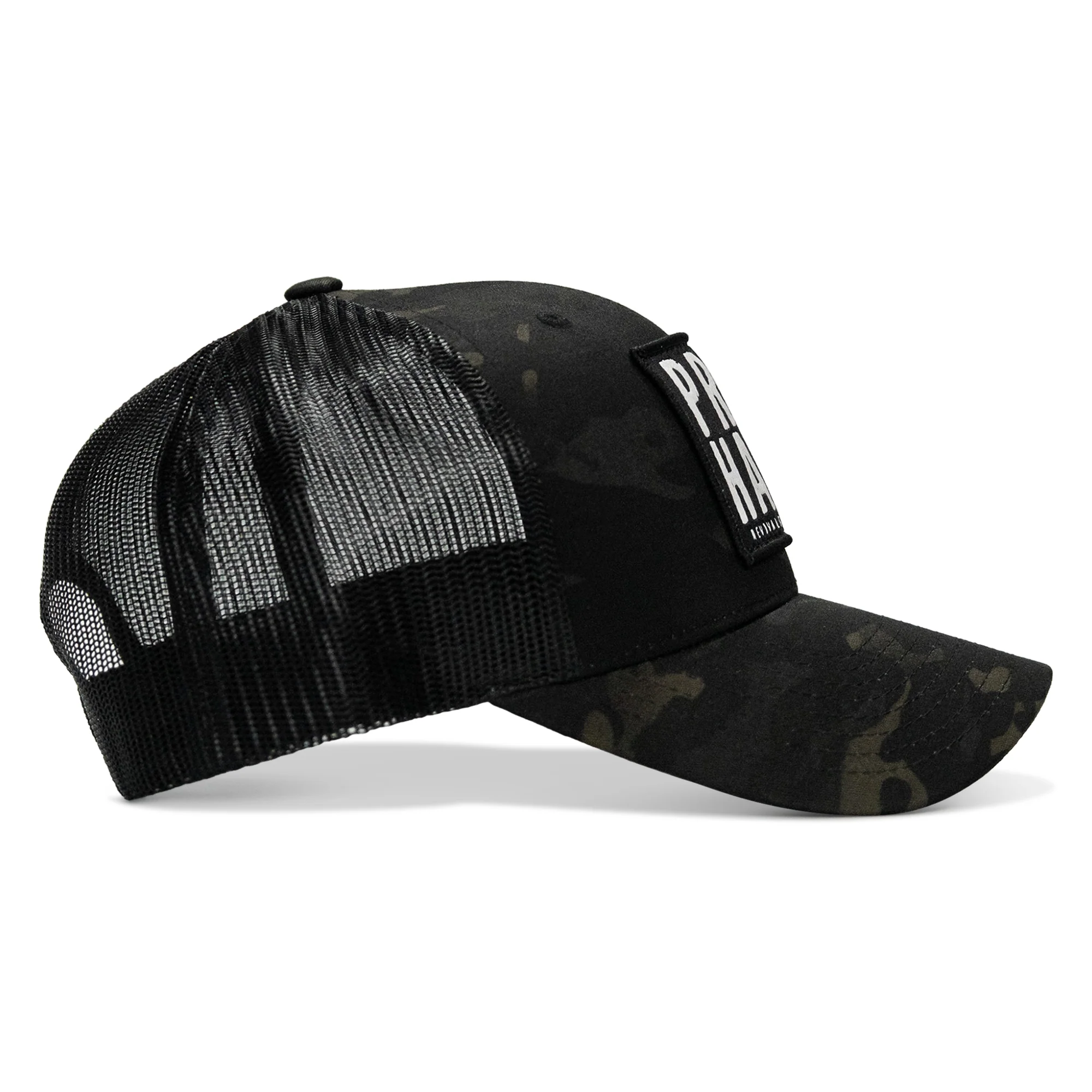 Pray Hard Patch Snapback Hat - Image 10