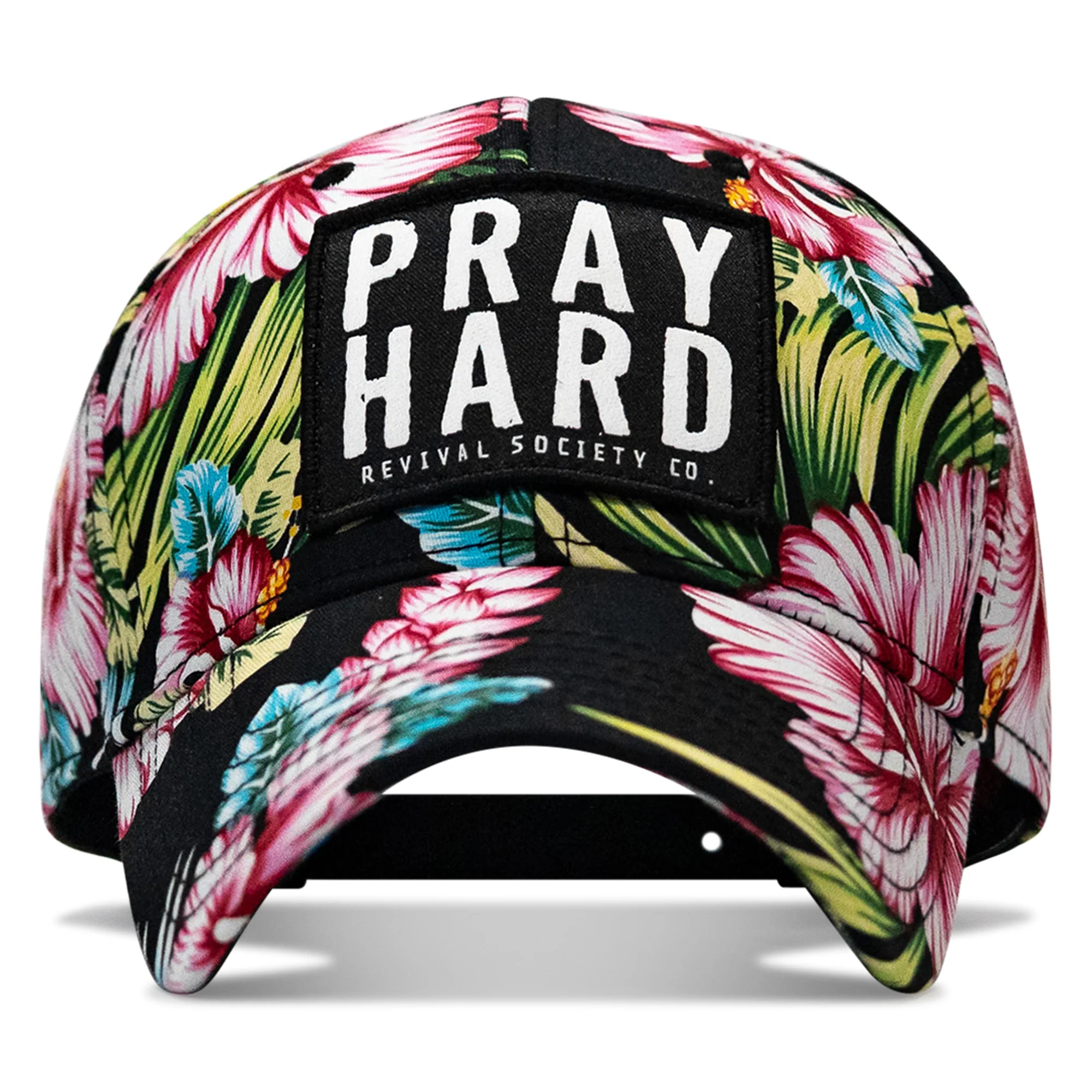 Pray Hard Patch Snapback Hat - Image 16