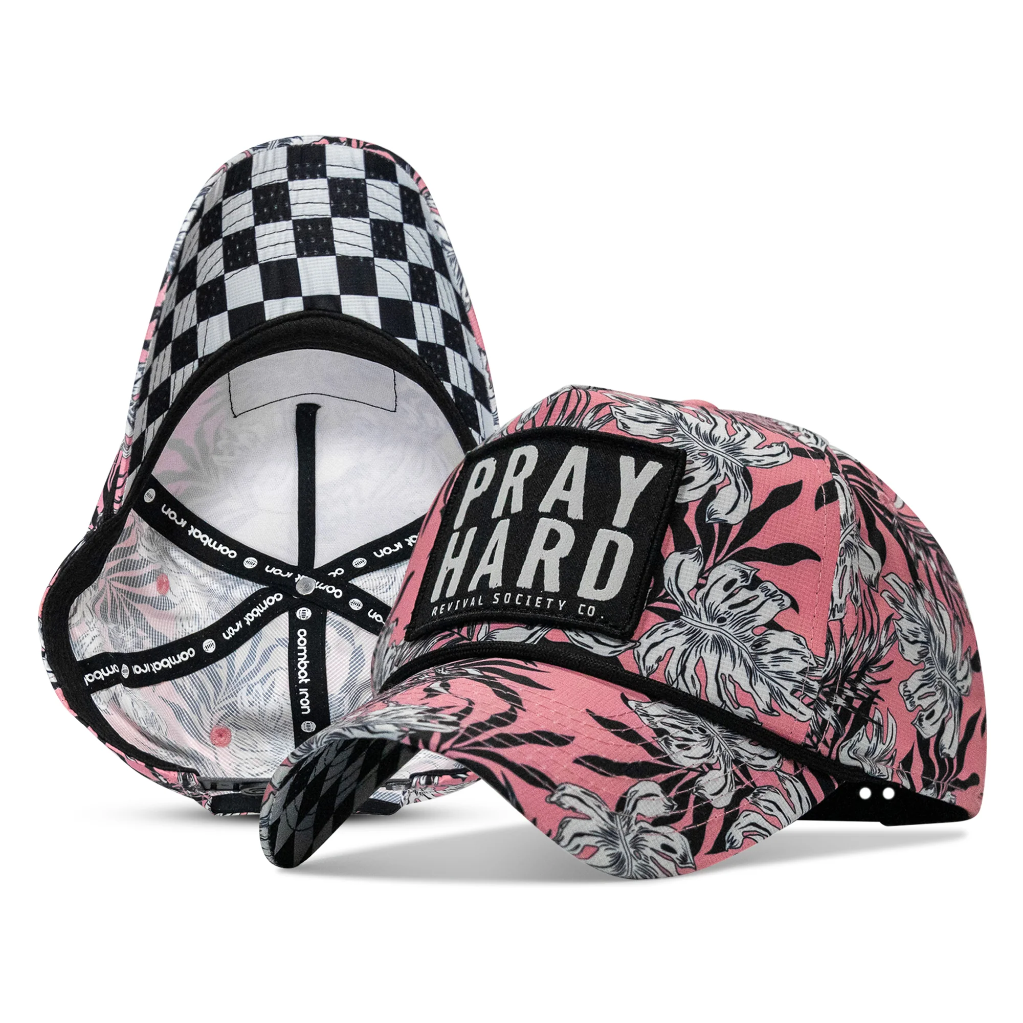 Pray Hard Patch Waterproof Weekender Snapback - Image 2