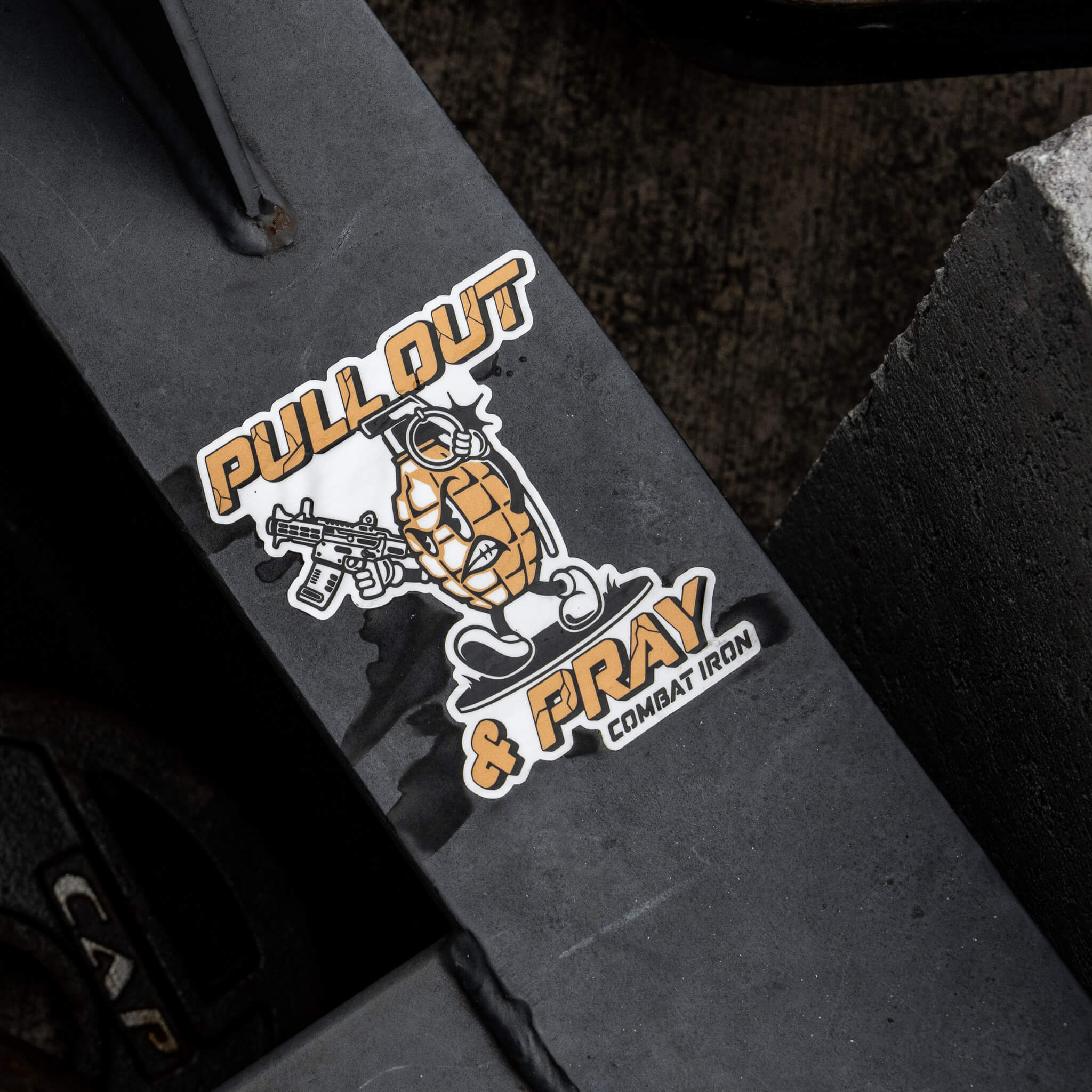 Pull Out & Pray Grenade Decal - Image 5