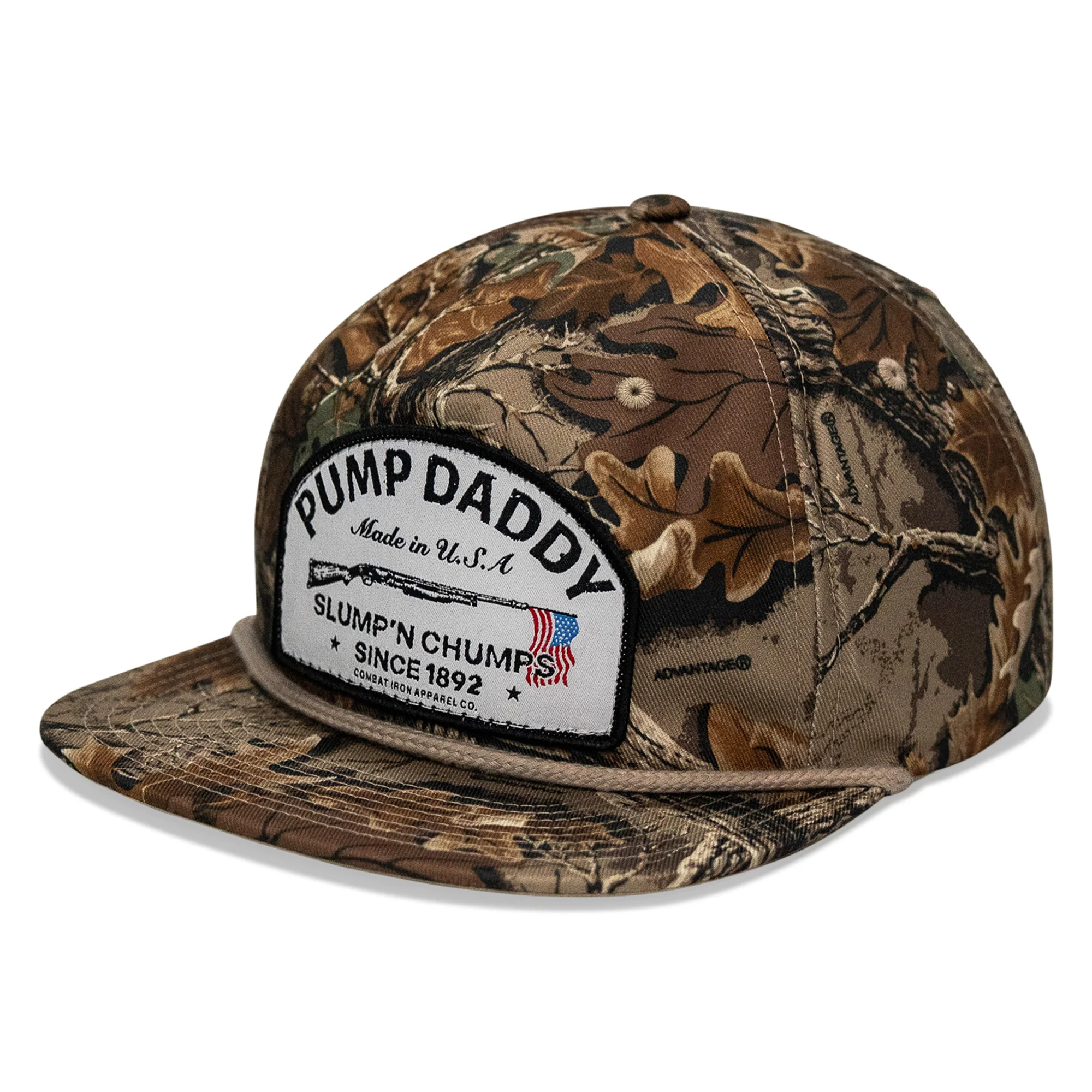 Pump Daddy Original Patch Flat Bill SnapBack Hat - Image 19
