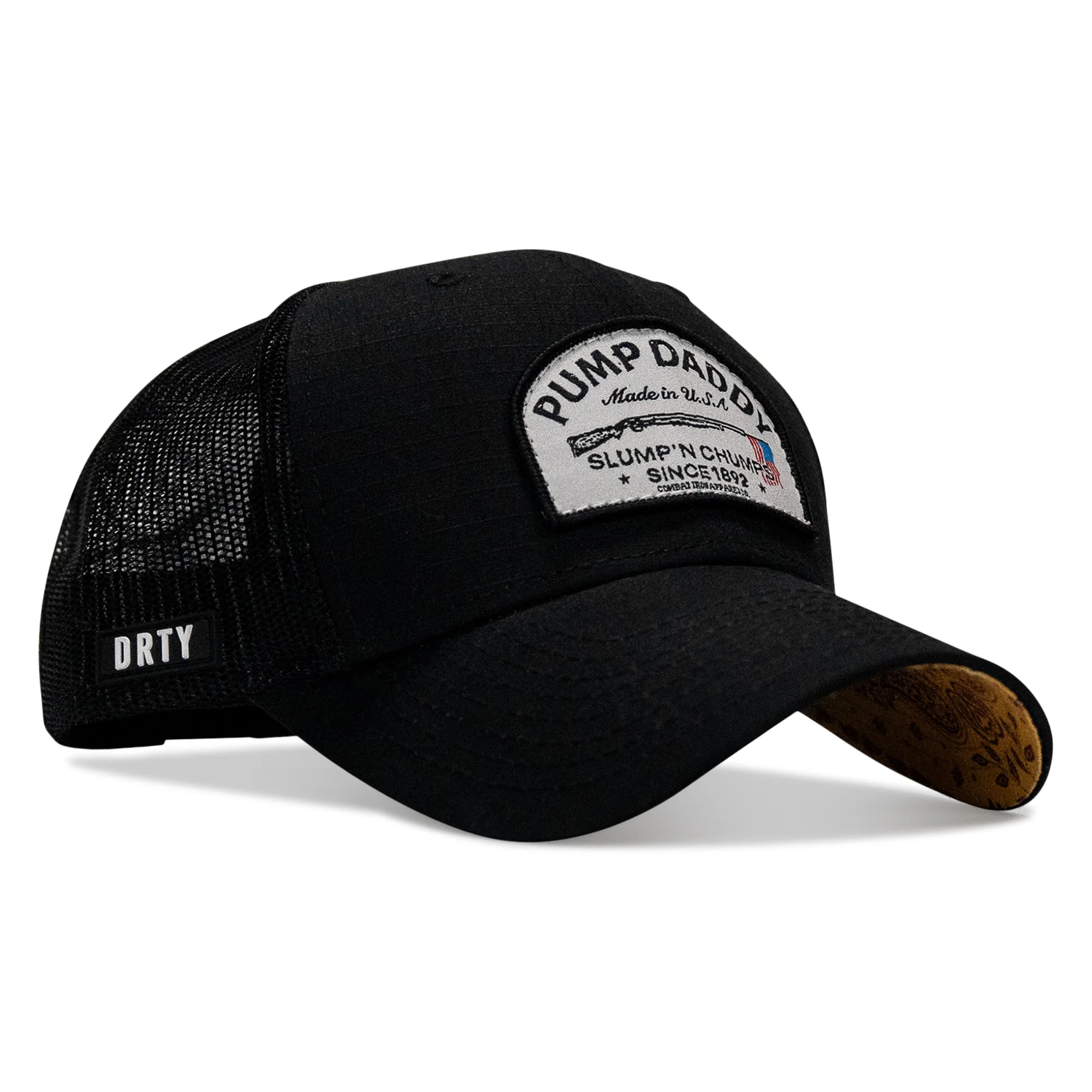 Pump Daddy Patch Original Ripstop Snapback Hat - Image 4