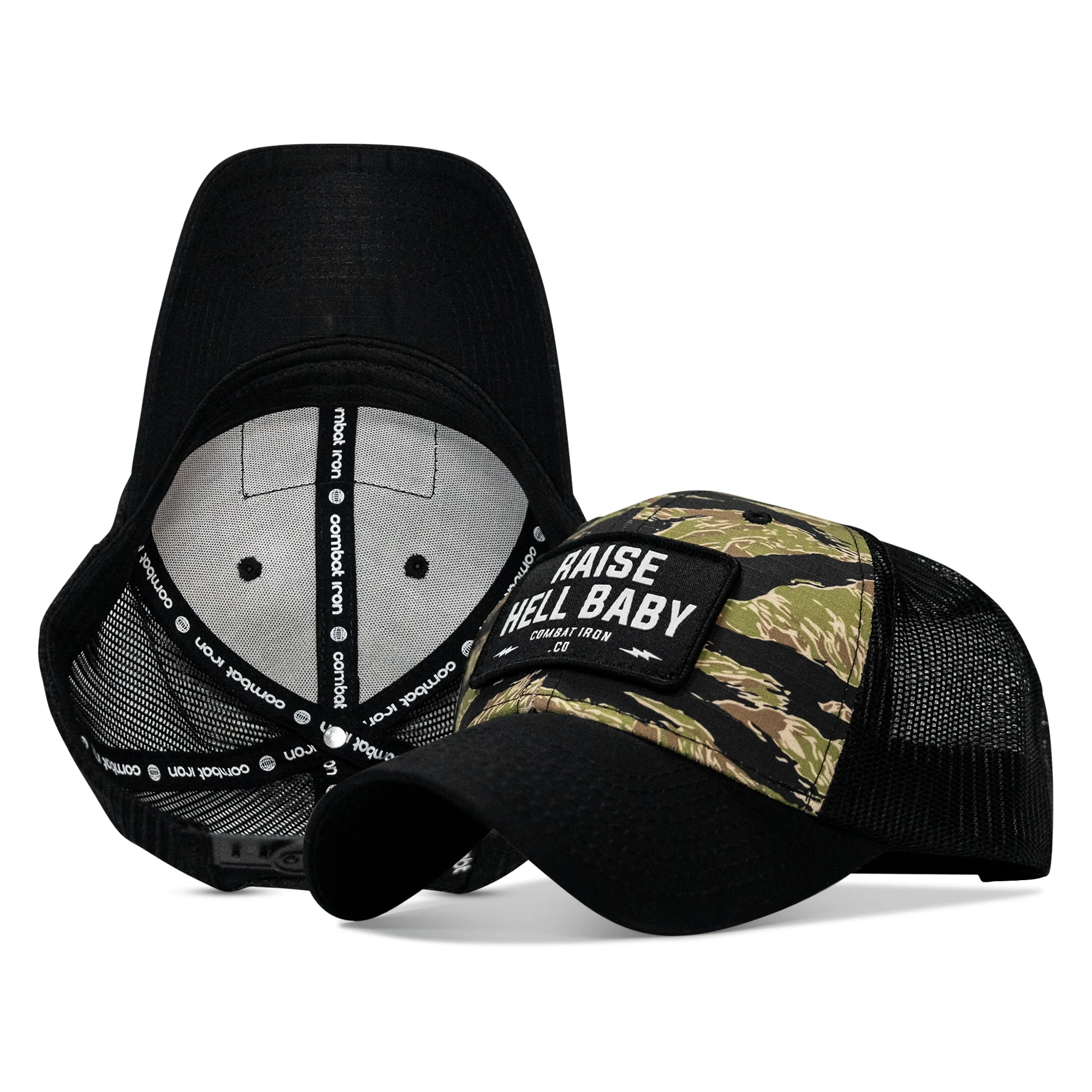 Raise Hell Baby Patch Original Ripstop Snapback Hat