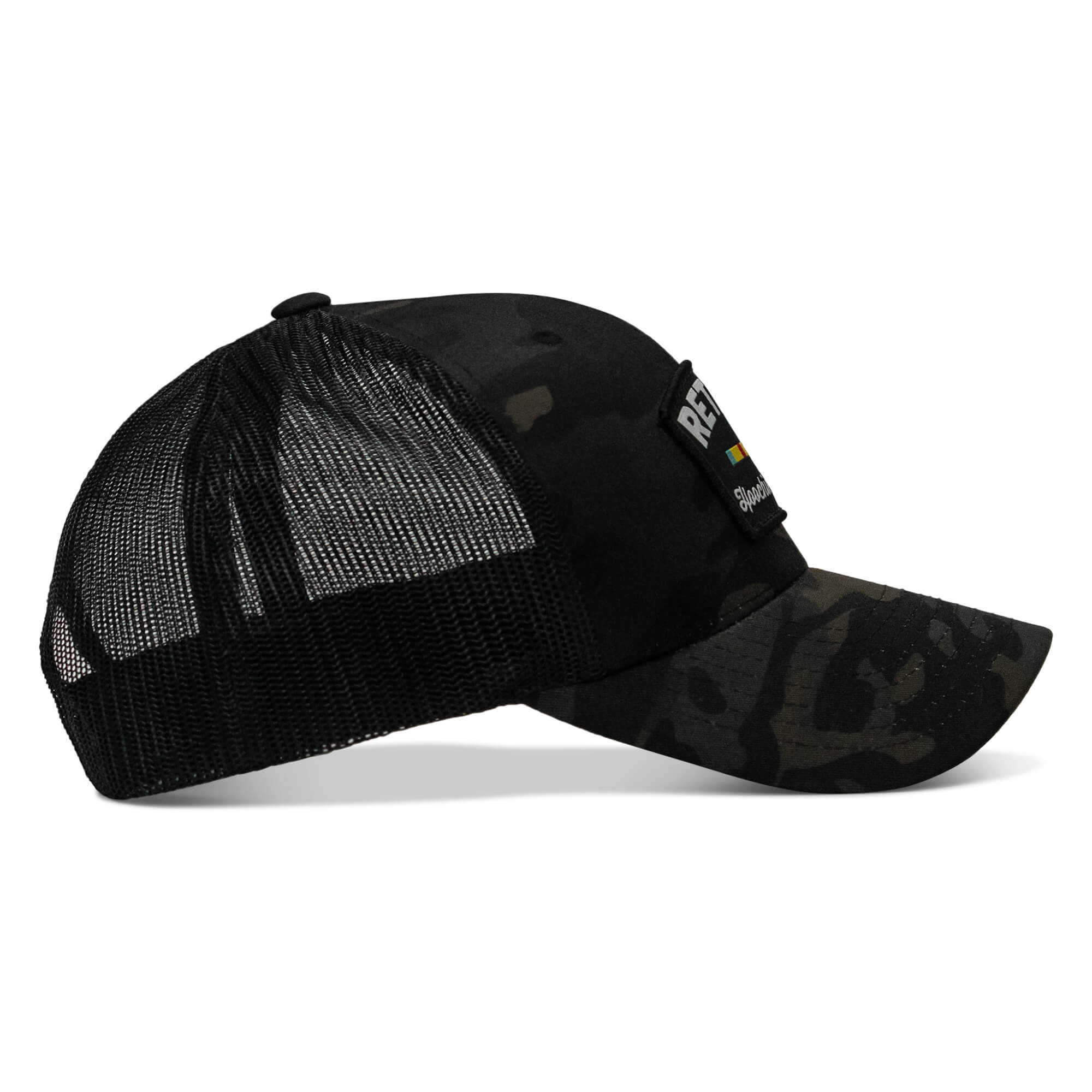 Retired Hoochie Daddy Veteran Patch Snapback Hat - Image 9