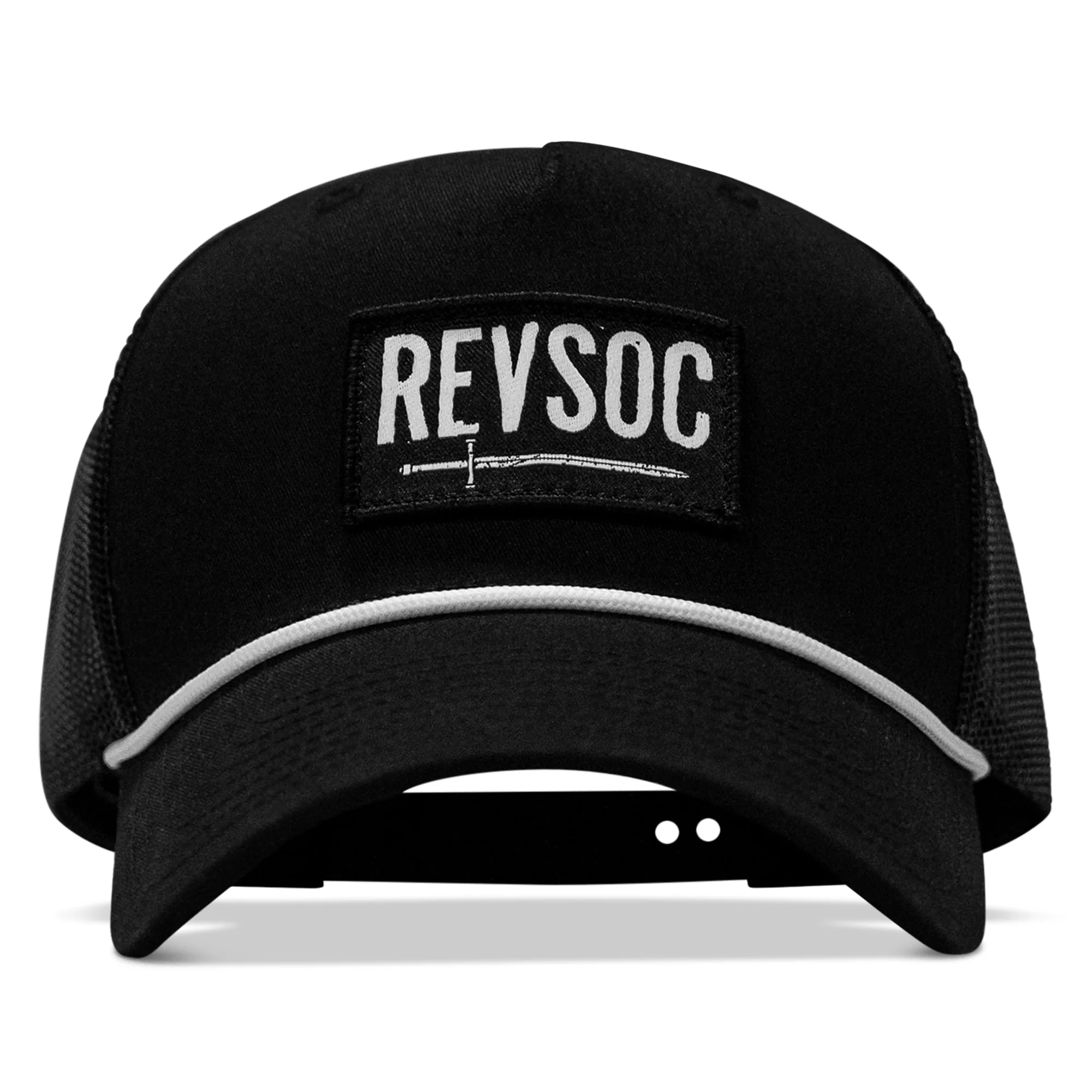 Revsoc Branded Classic 5 Panel Ripstop Rope Snapback Hat