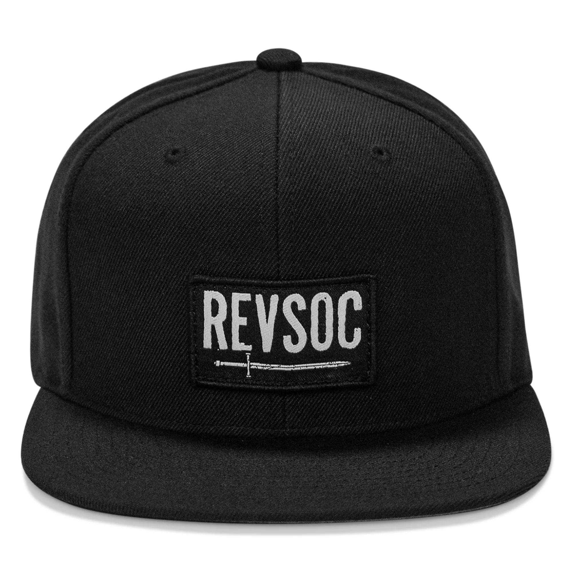 REVSOC Classic Patch Flatbill Hat - Image 15
